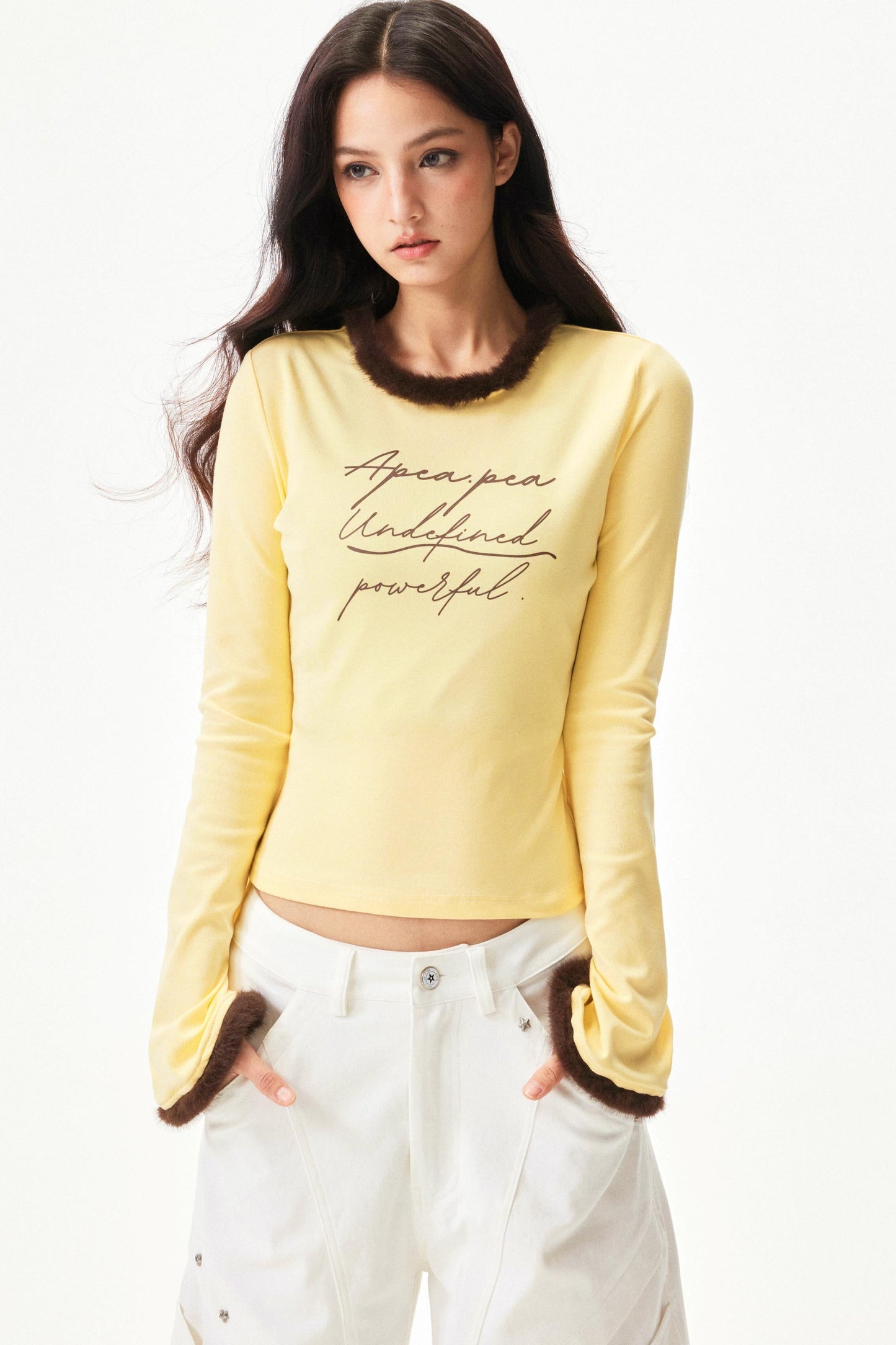 Pure White Slim Tops