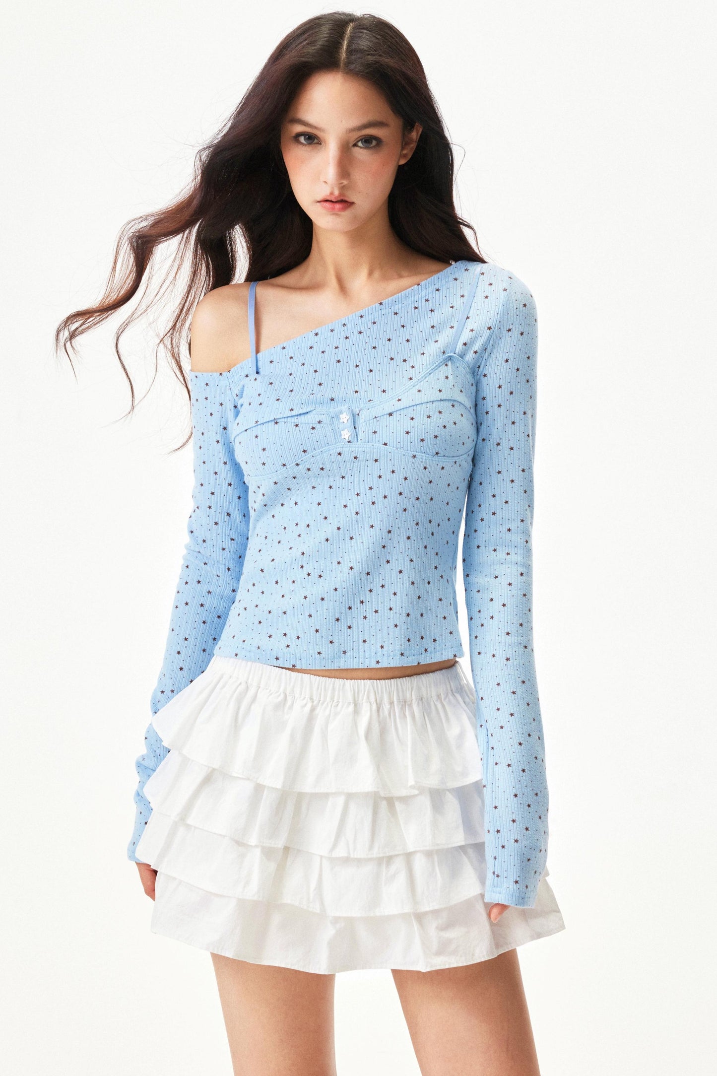 Sweet star knit top