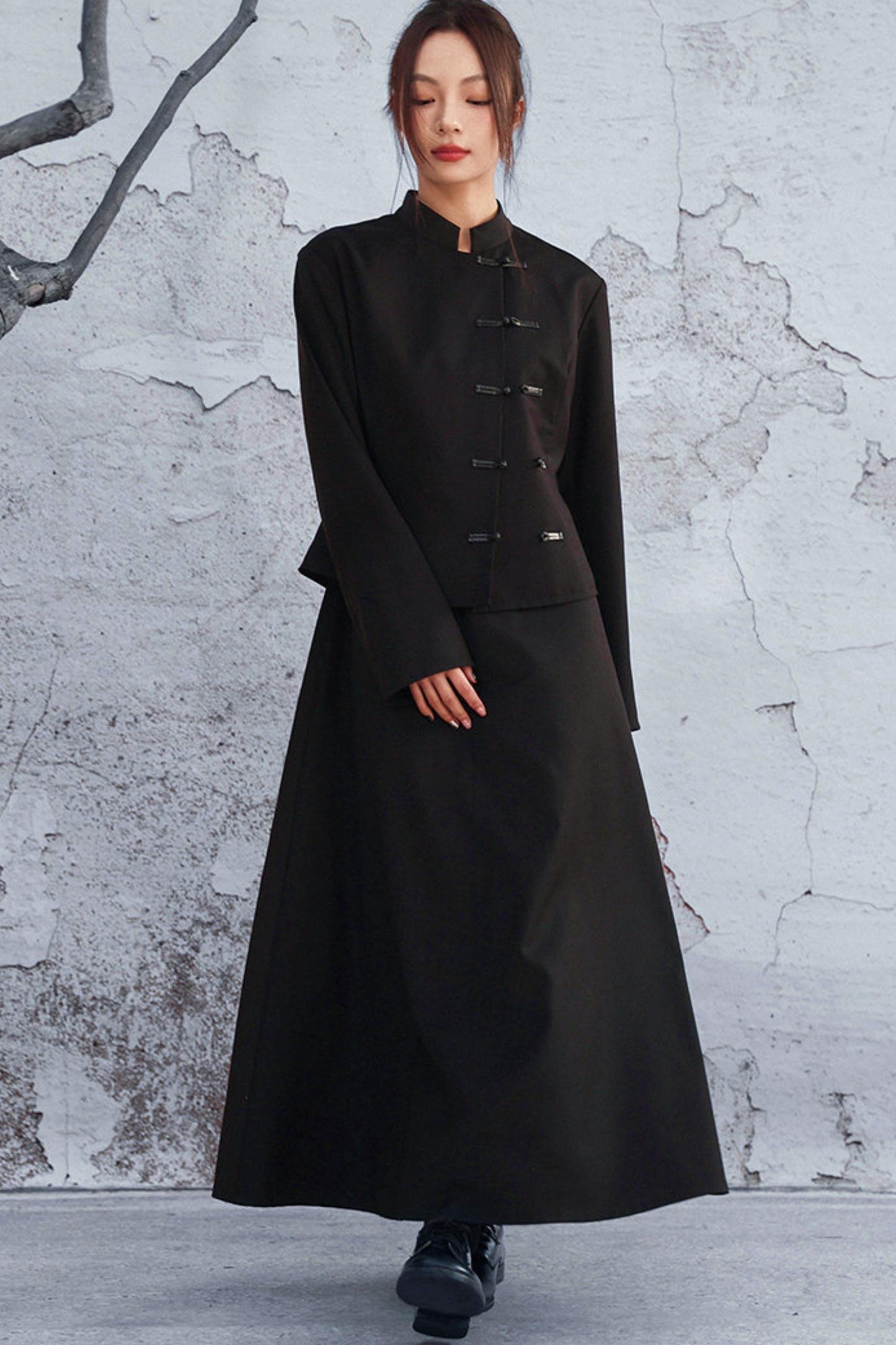 Chinese Edgy Long Dress