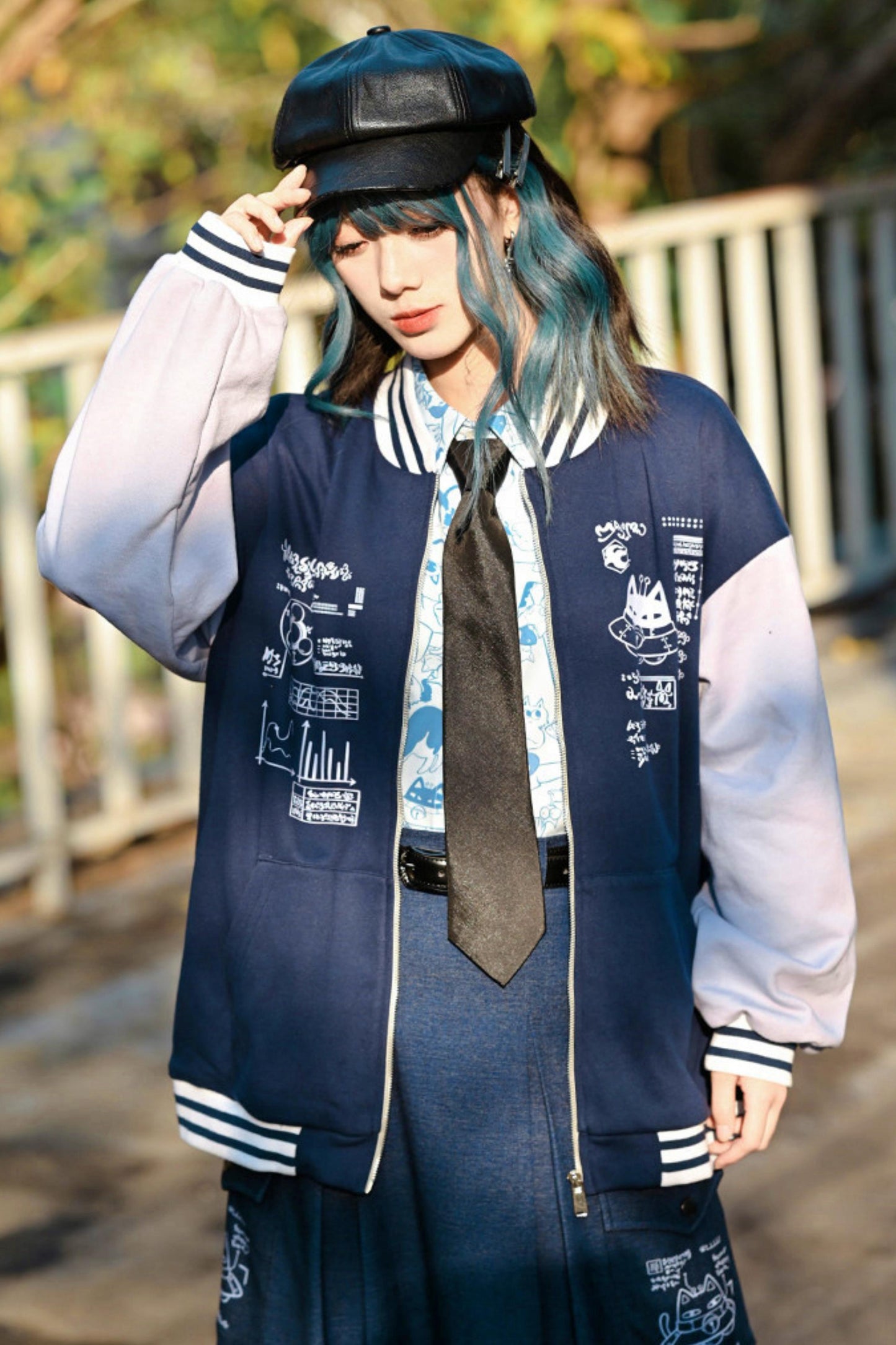 Edgy Baseball Jacket