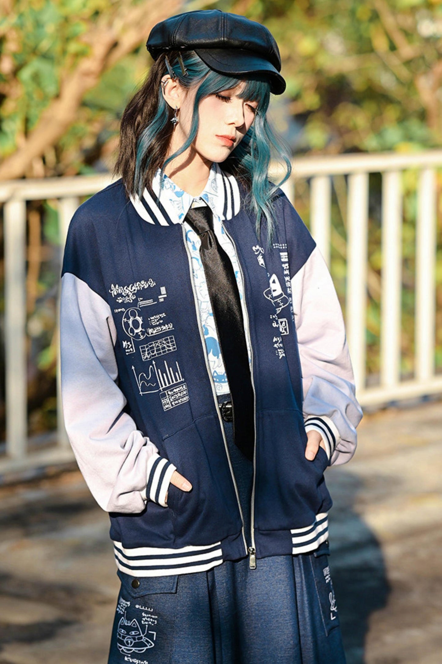 Edgy Baseball Jacket