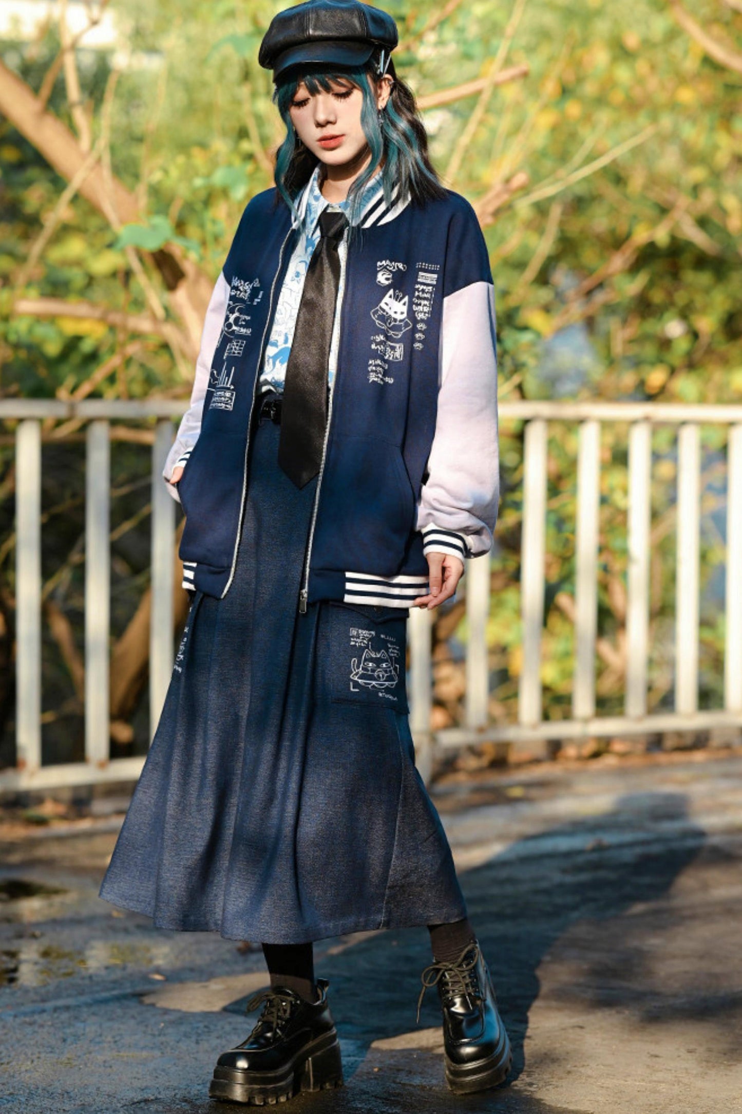 Edgy Baseball Jacket