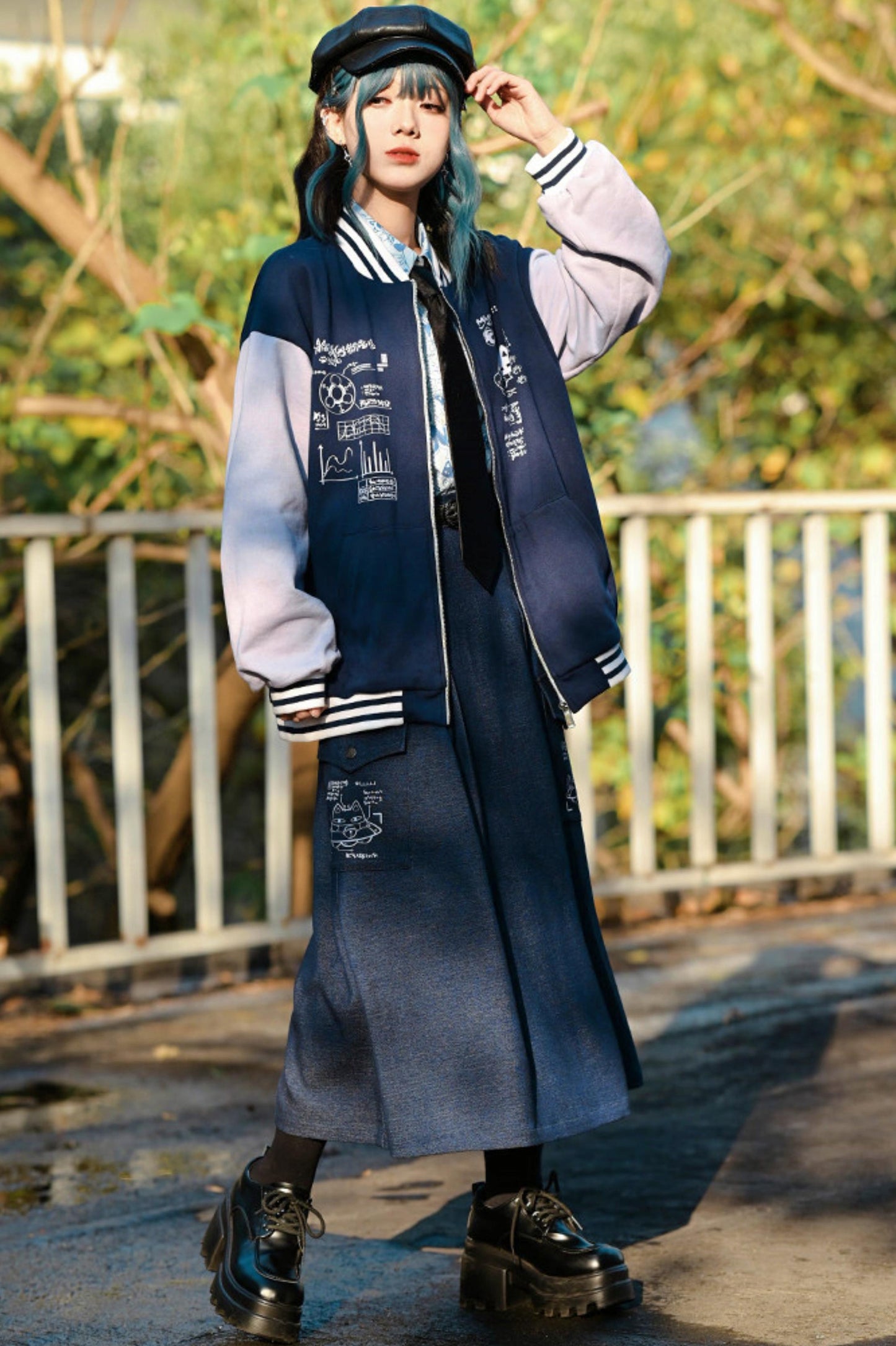 Edgy Baseball Jacket