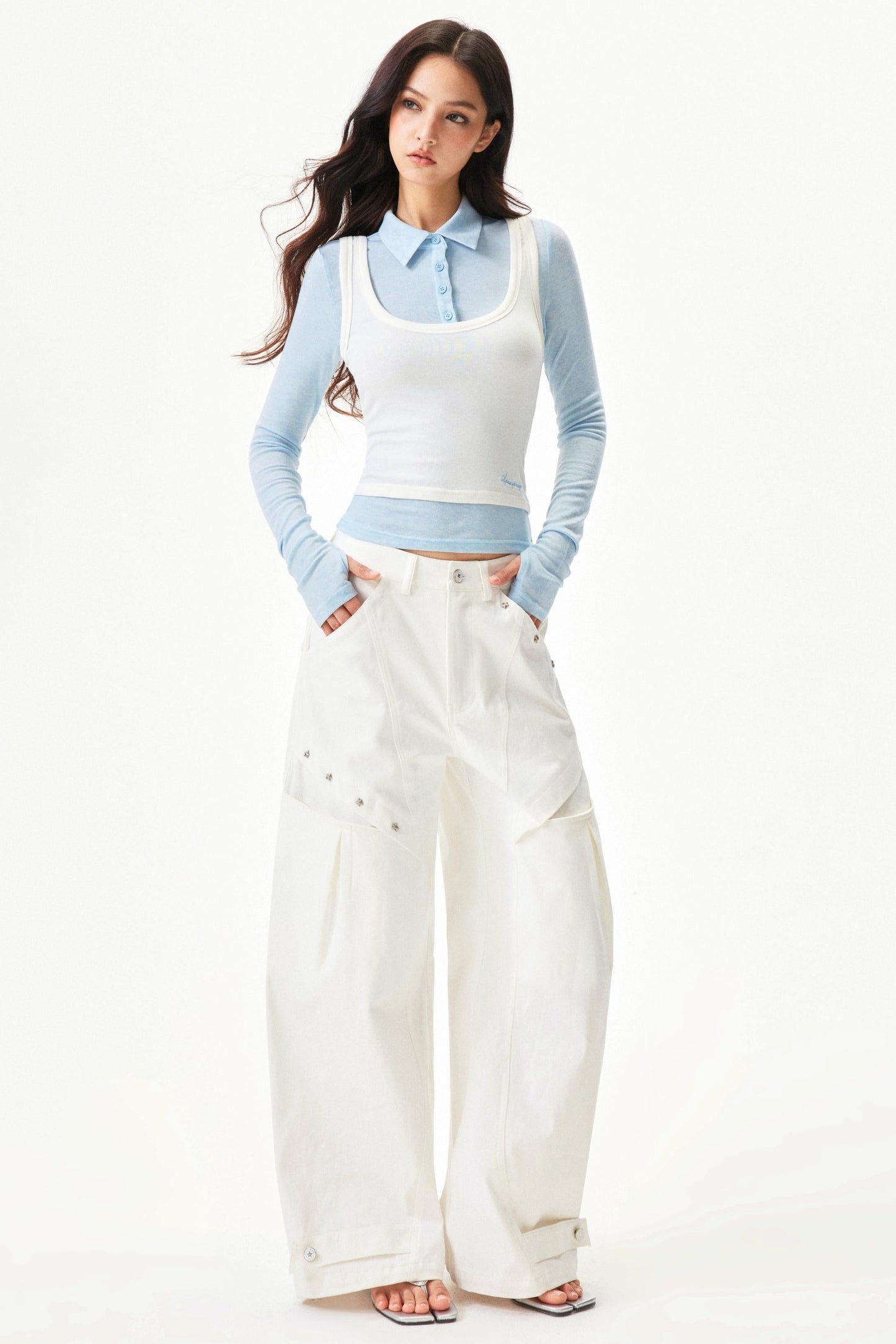 Lyocell Tencel Wool Knit Vest