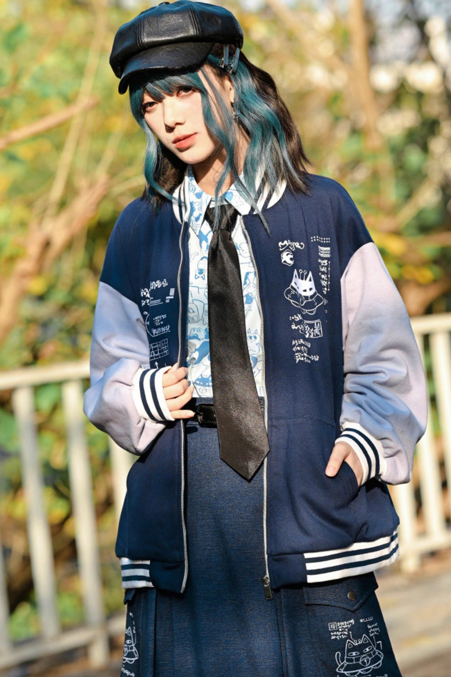Edgy Baseball Jacket