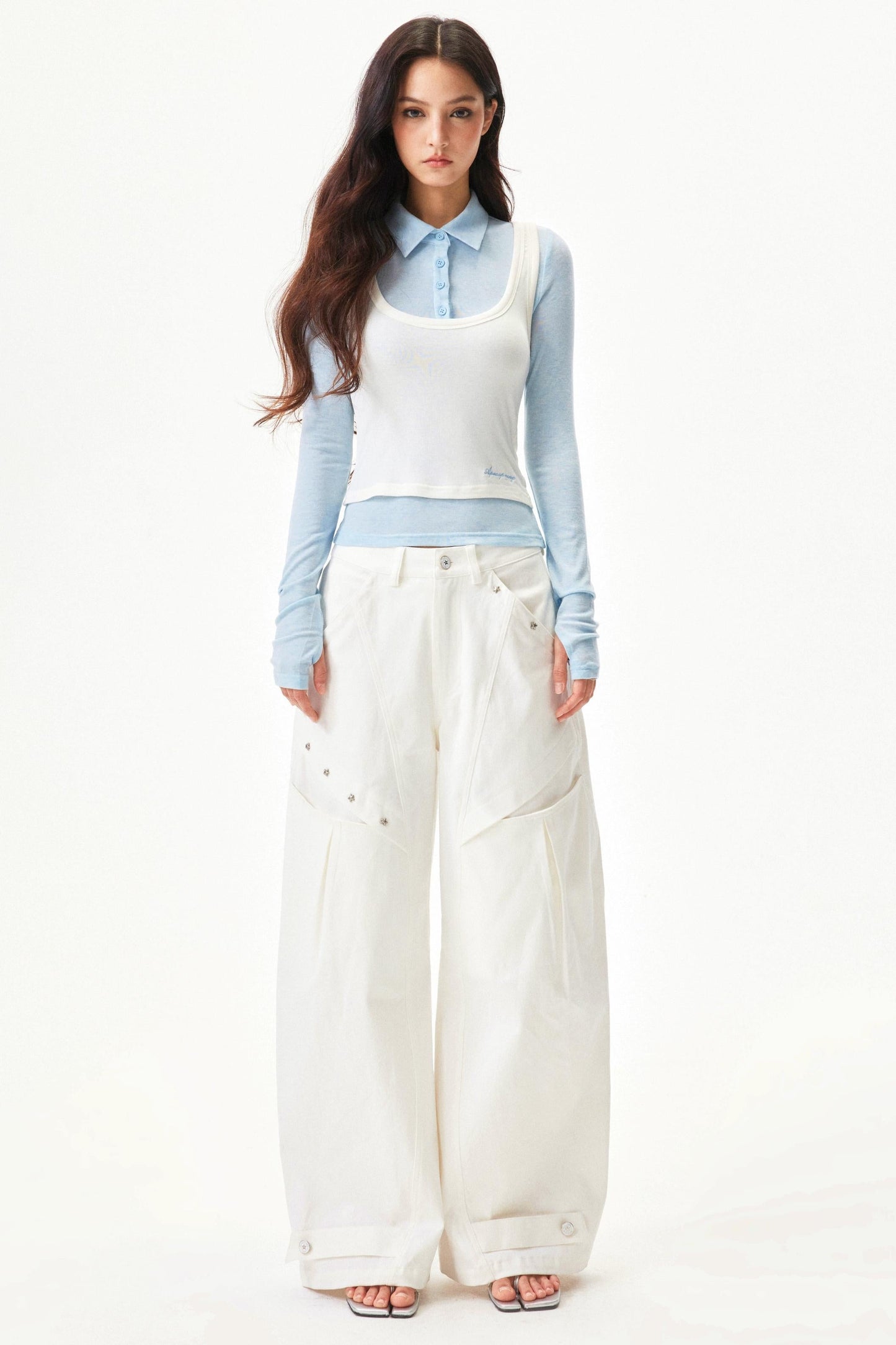 Lyocell Tencel Wool Knit Vest