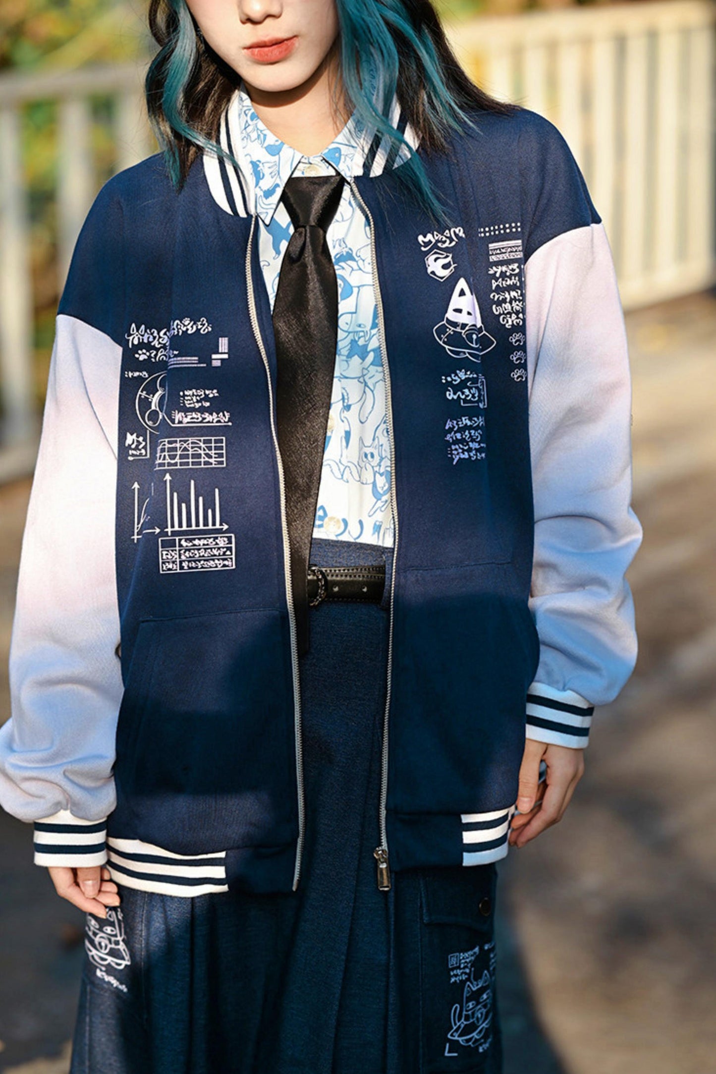 Edgy Baseball Jacket