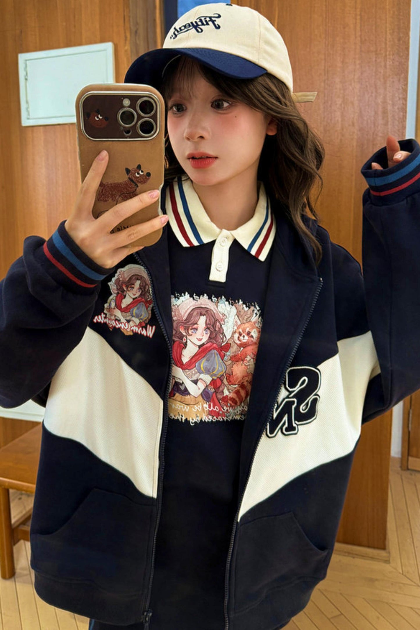 Mori Girl Cotton T-Shirt + Skirt