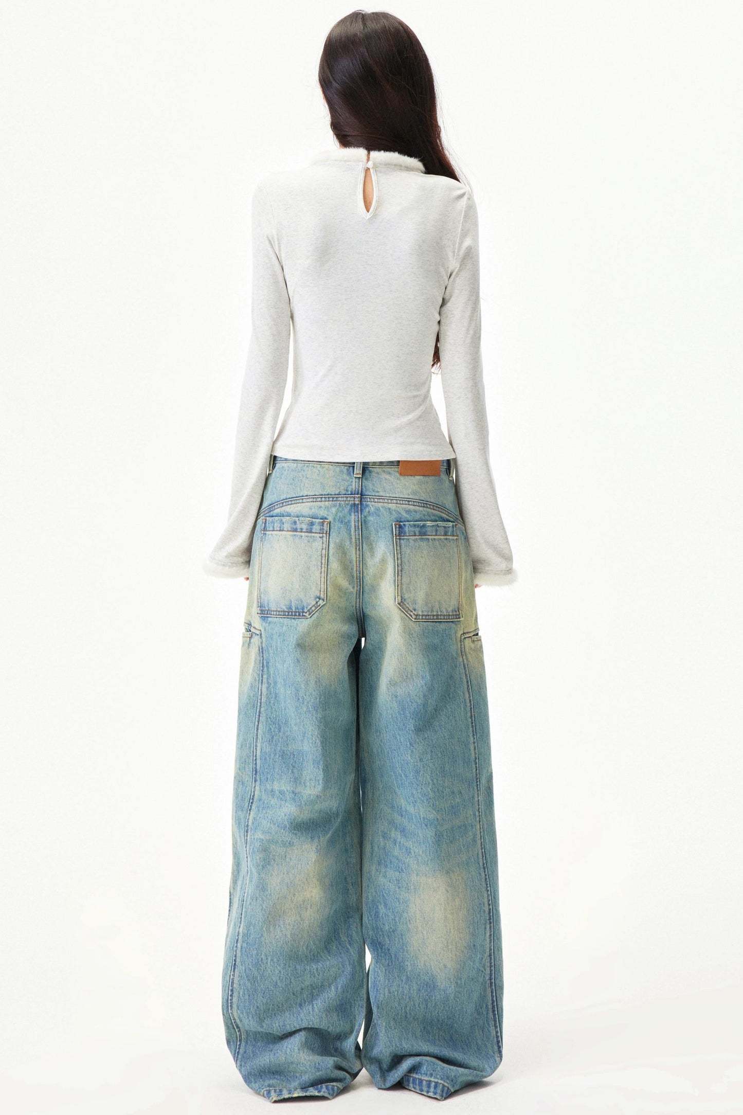 Pure White Slim Tops