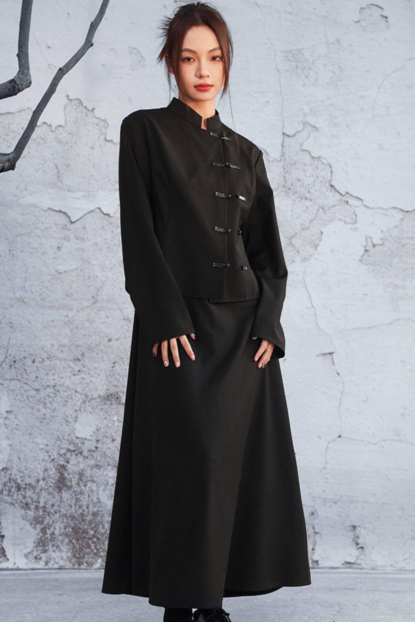 Chinese Edgy Long Dress