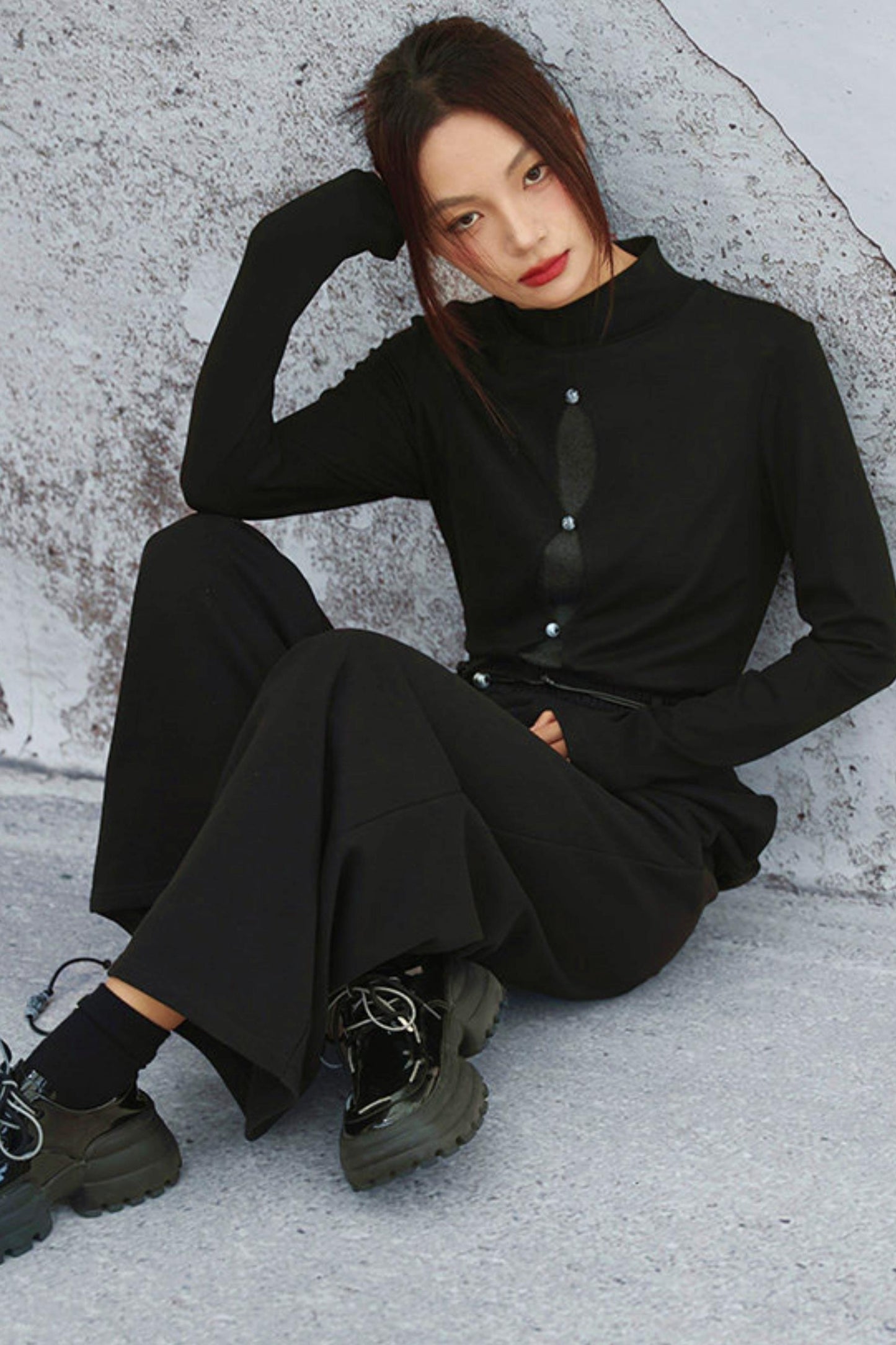 Edgy Cutout Top