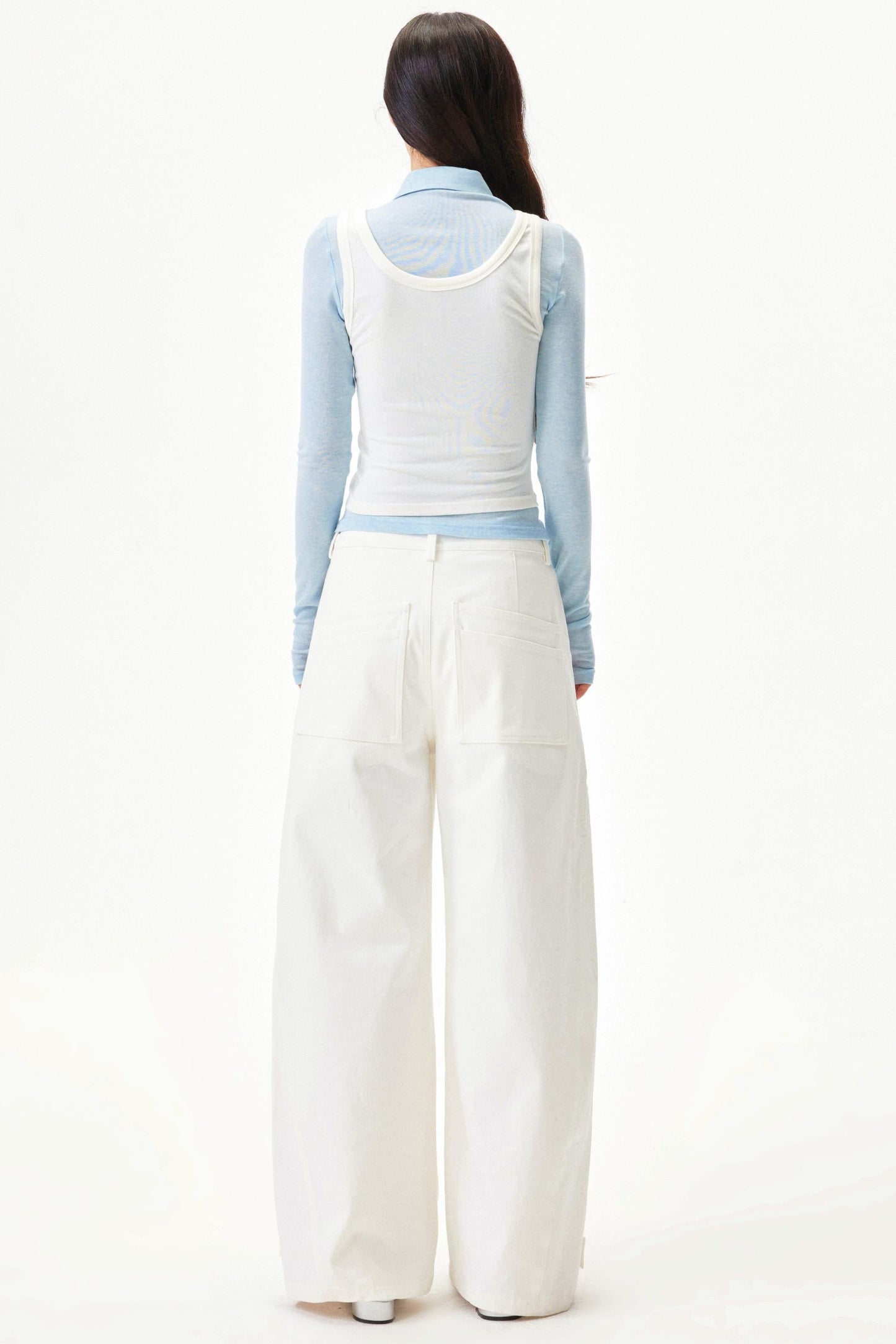 Lyocell Tencel Wool Knit Vest