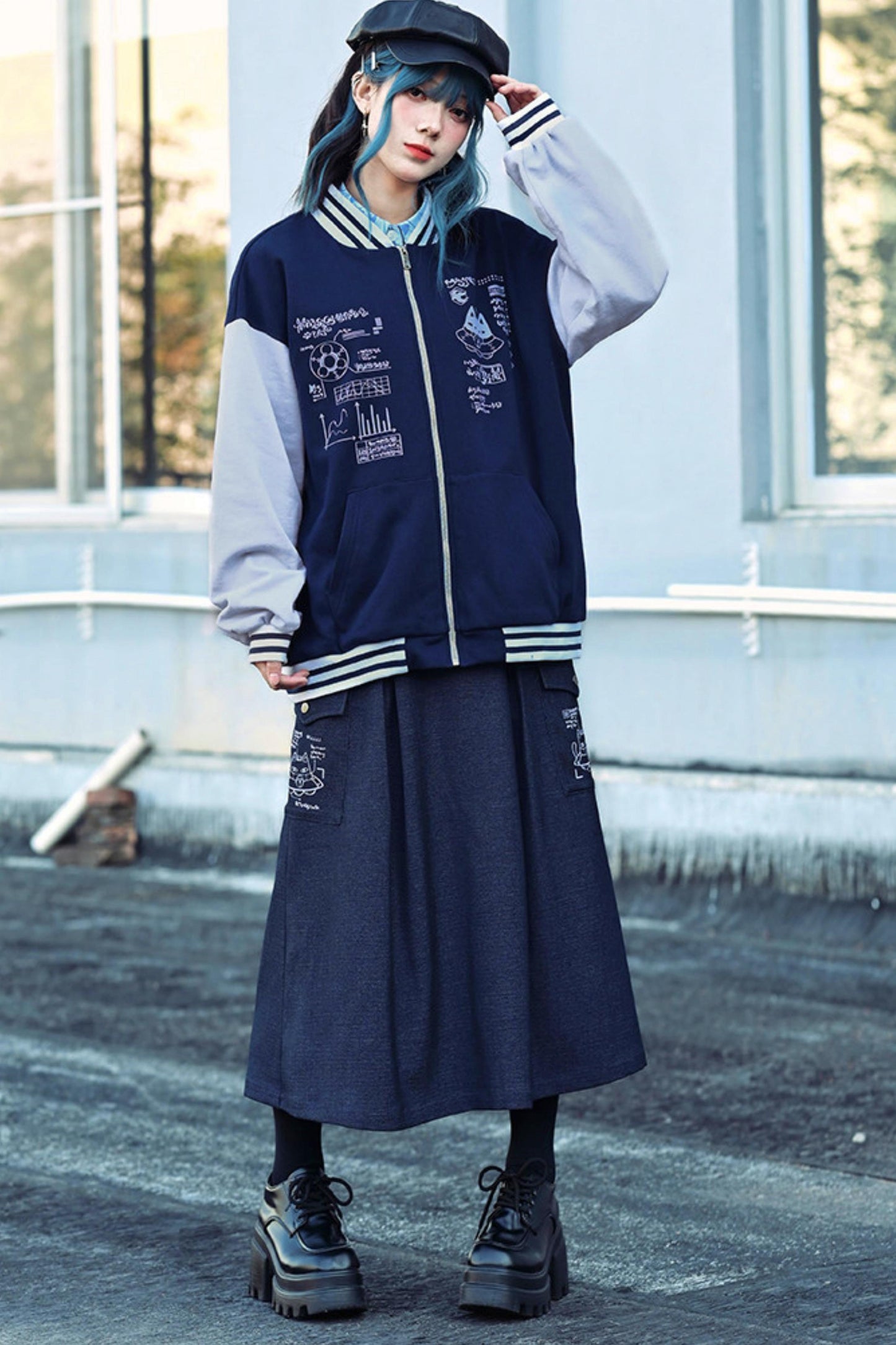 Edgy Baseball Jacket