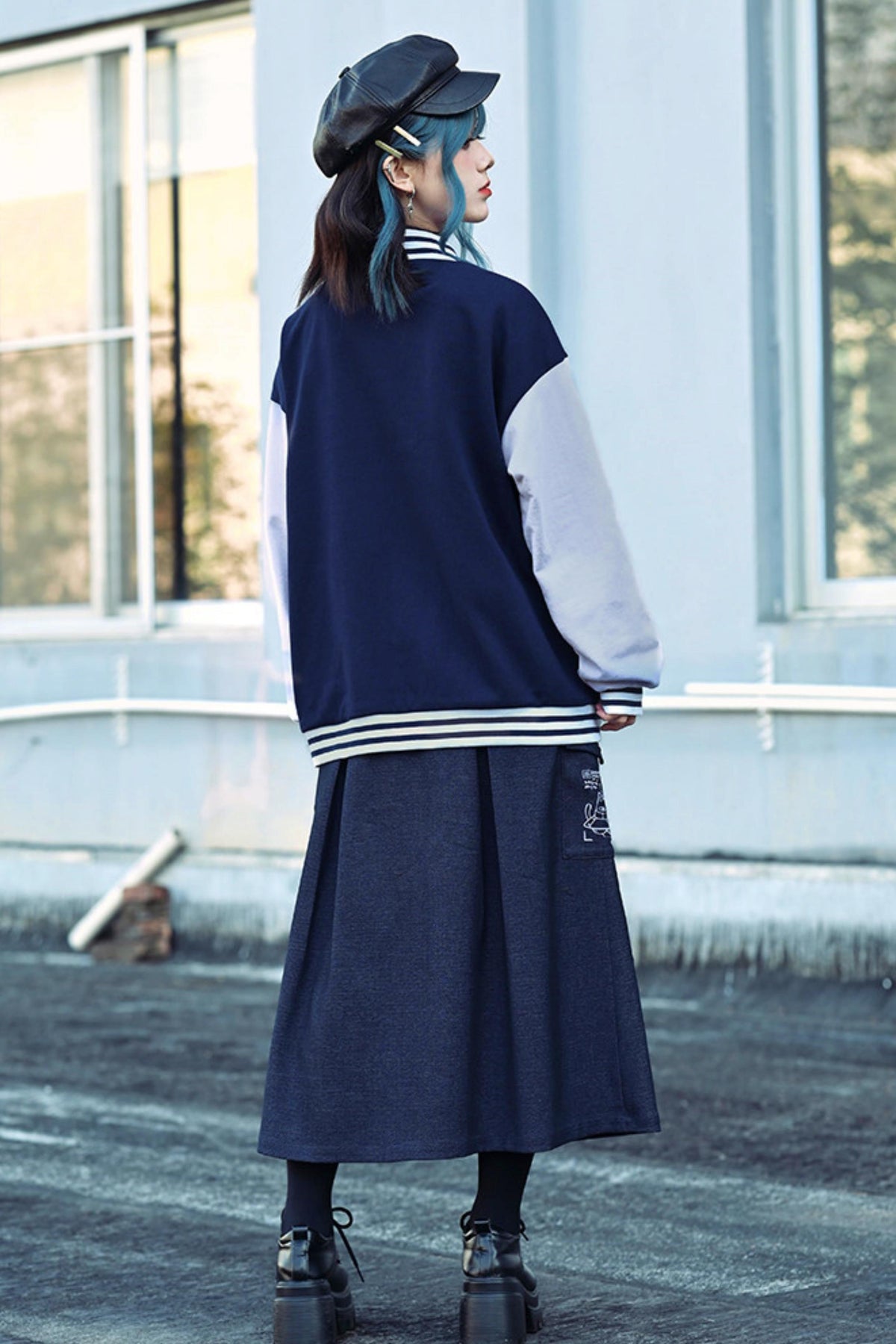 Edgy Baseball Jacket