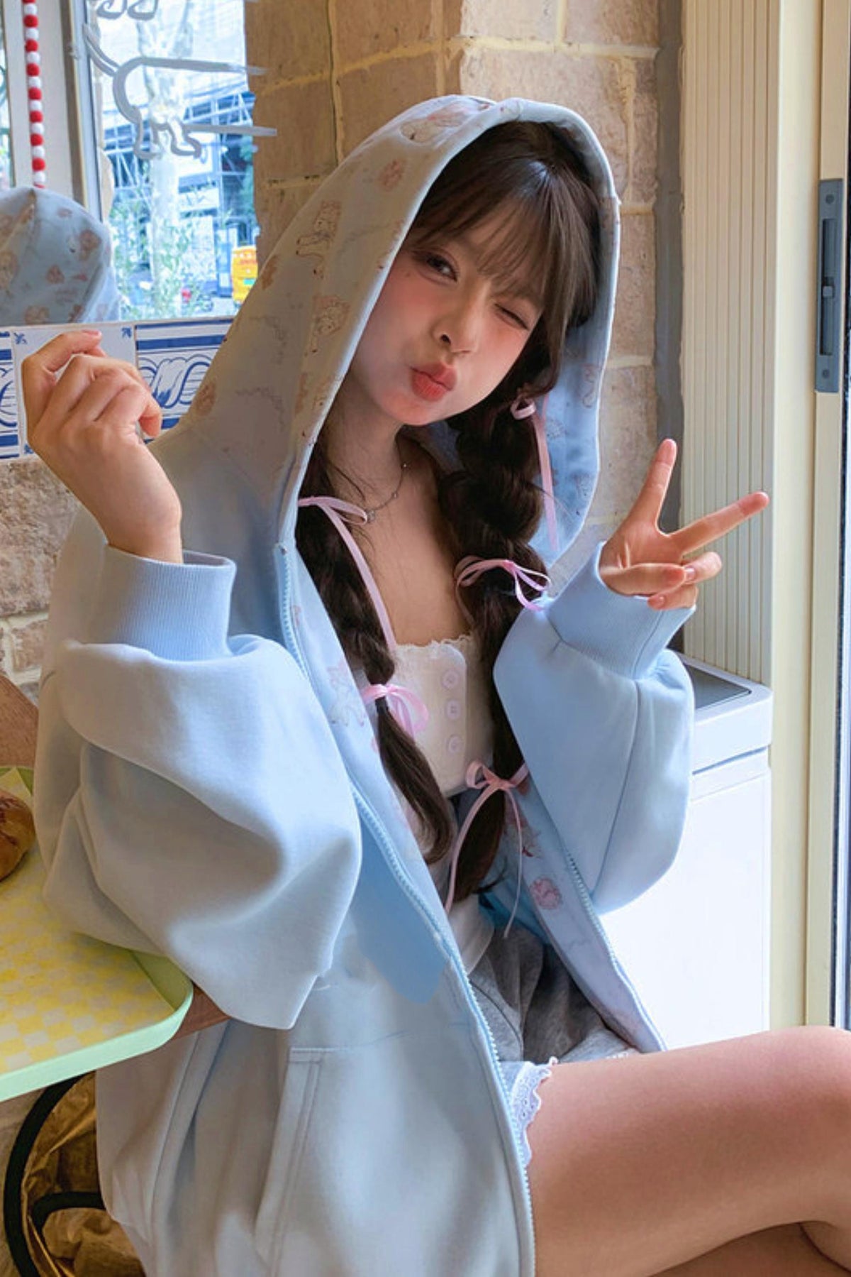 Mori Girl Hooded Jacket