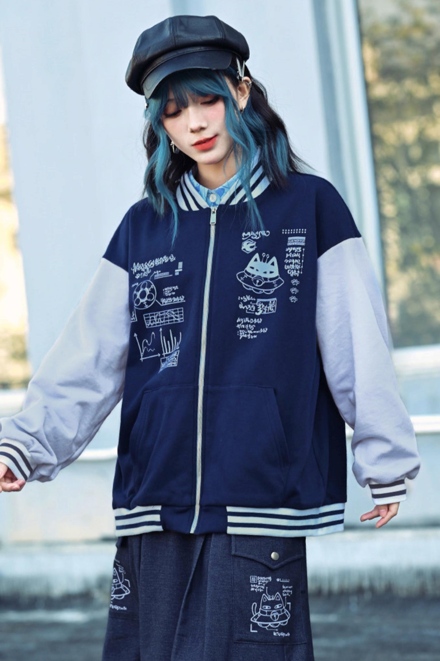 Edgy Baseball Jacket