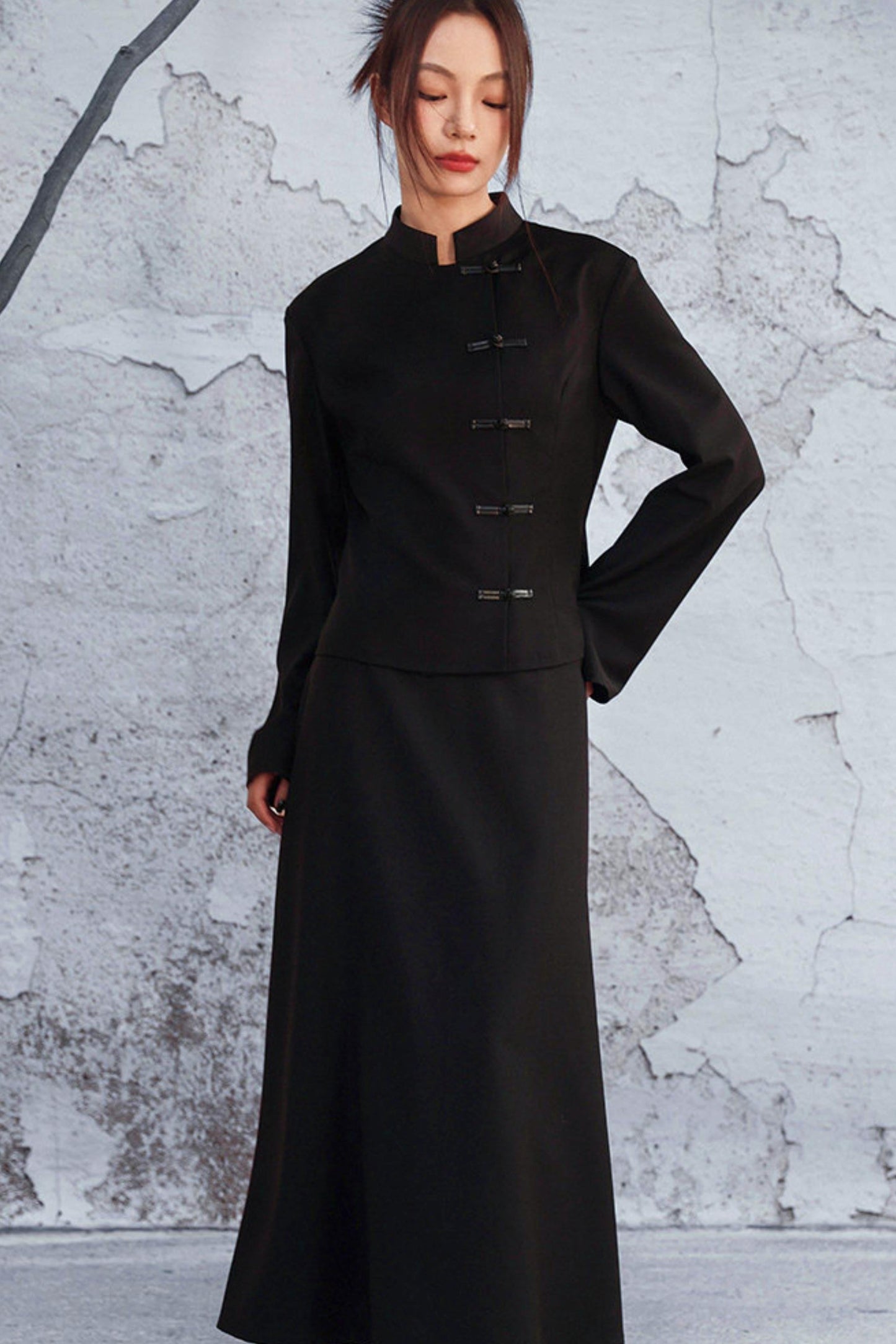 Chinese Edgy Long Dress