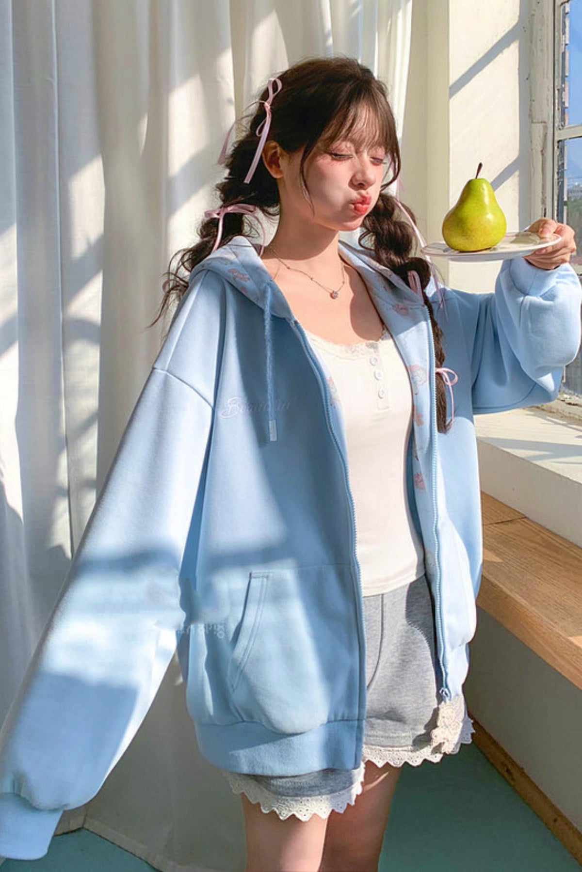 Mori Girl Hooded Jacket