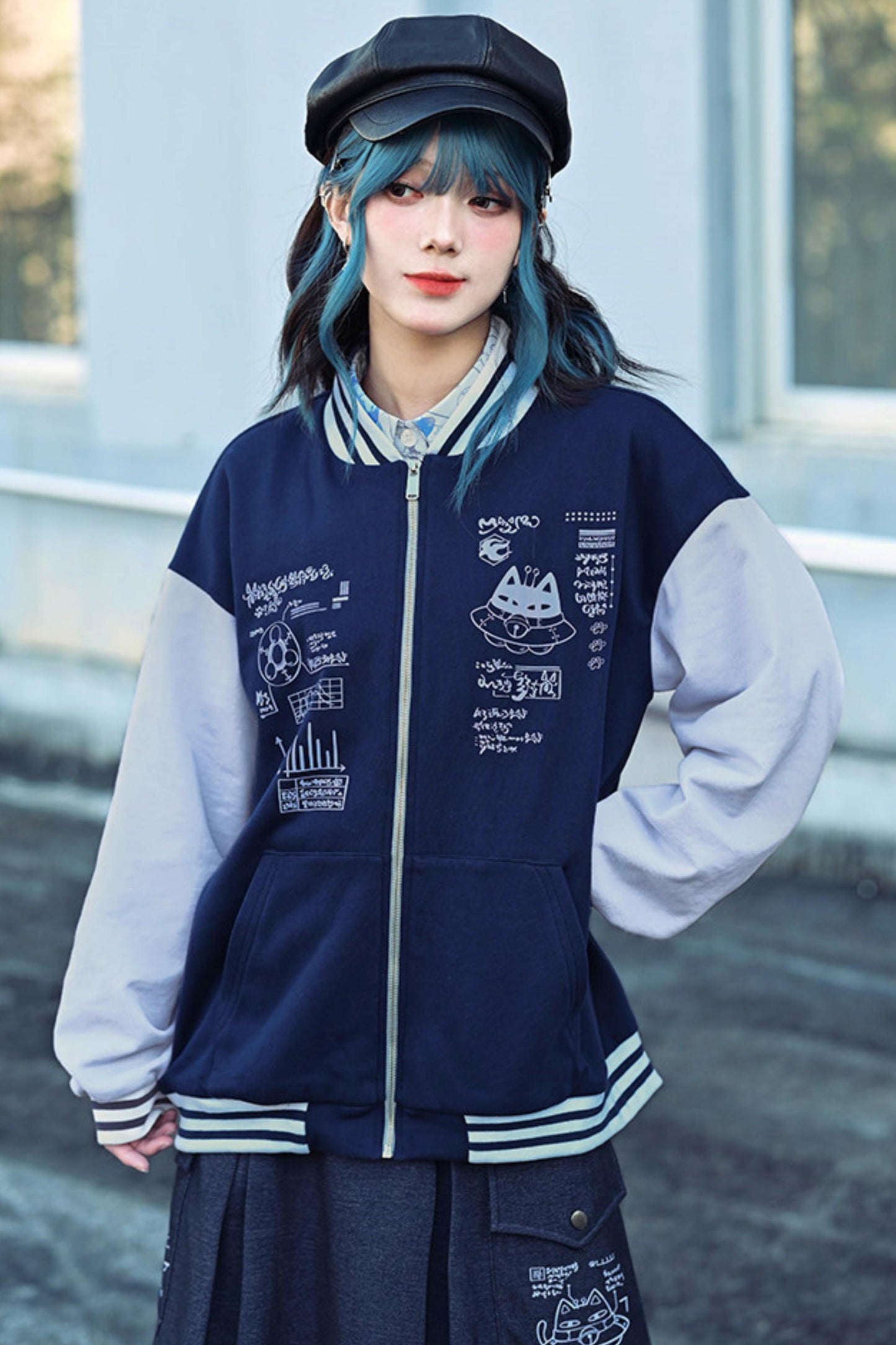 Edgy Baseball Jacket