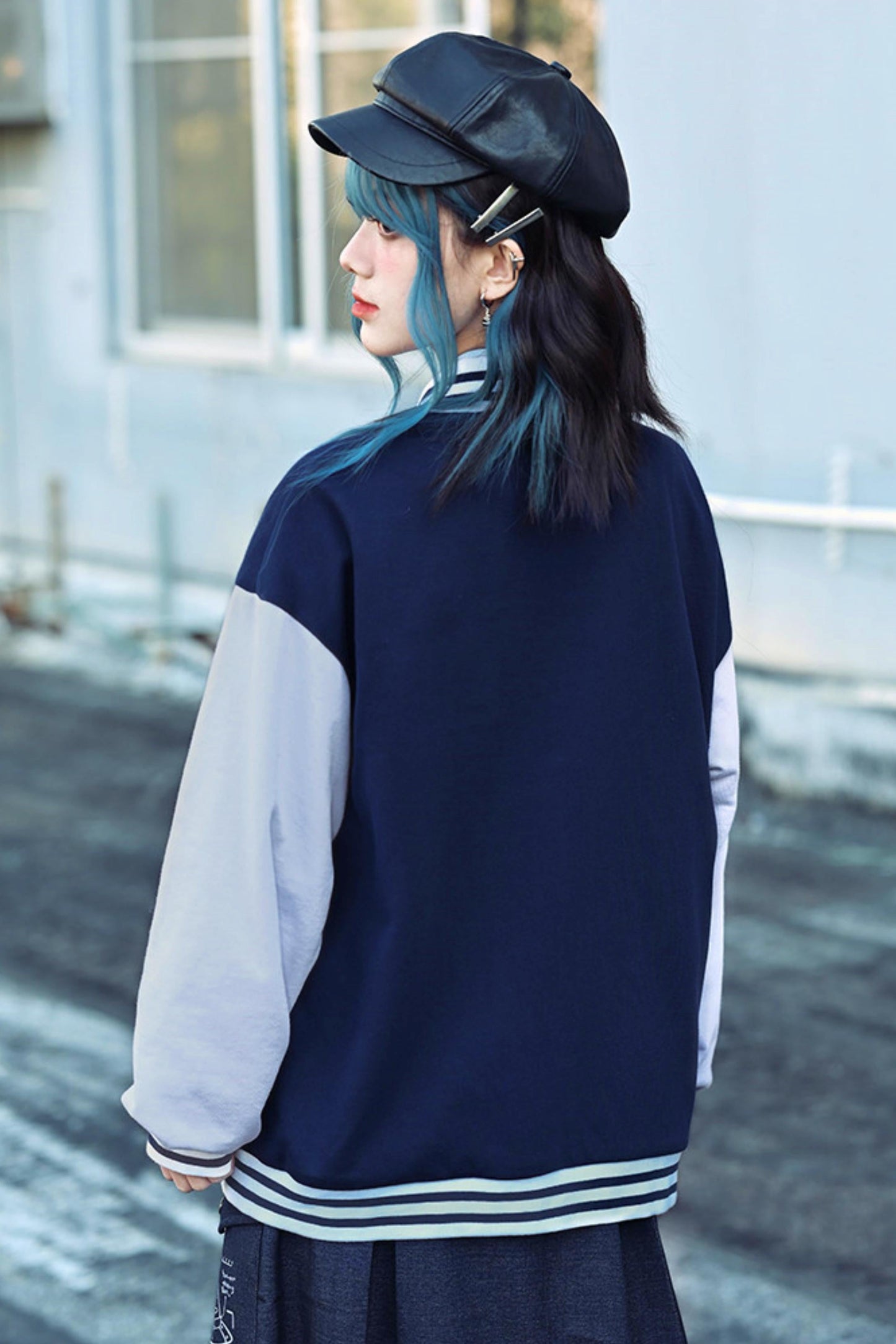 Edgy Baseball Jacket