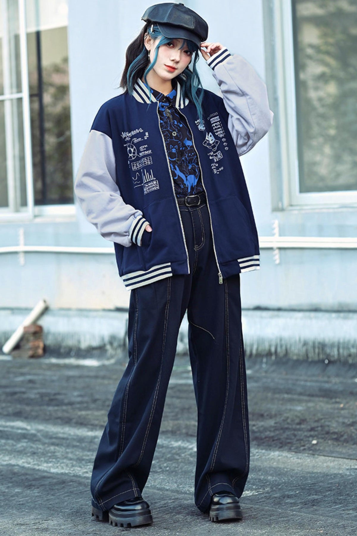 Edgy Baseball Jacket