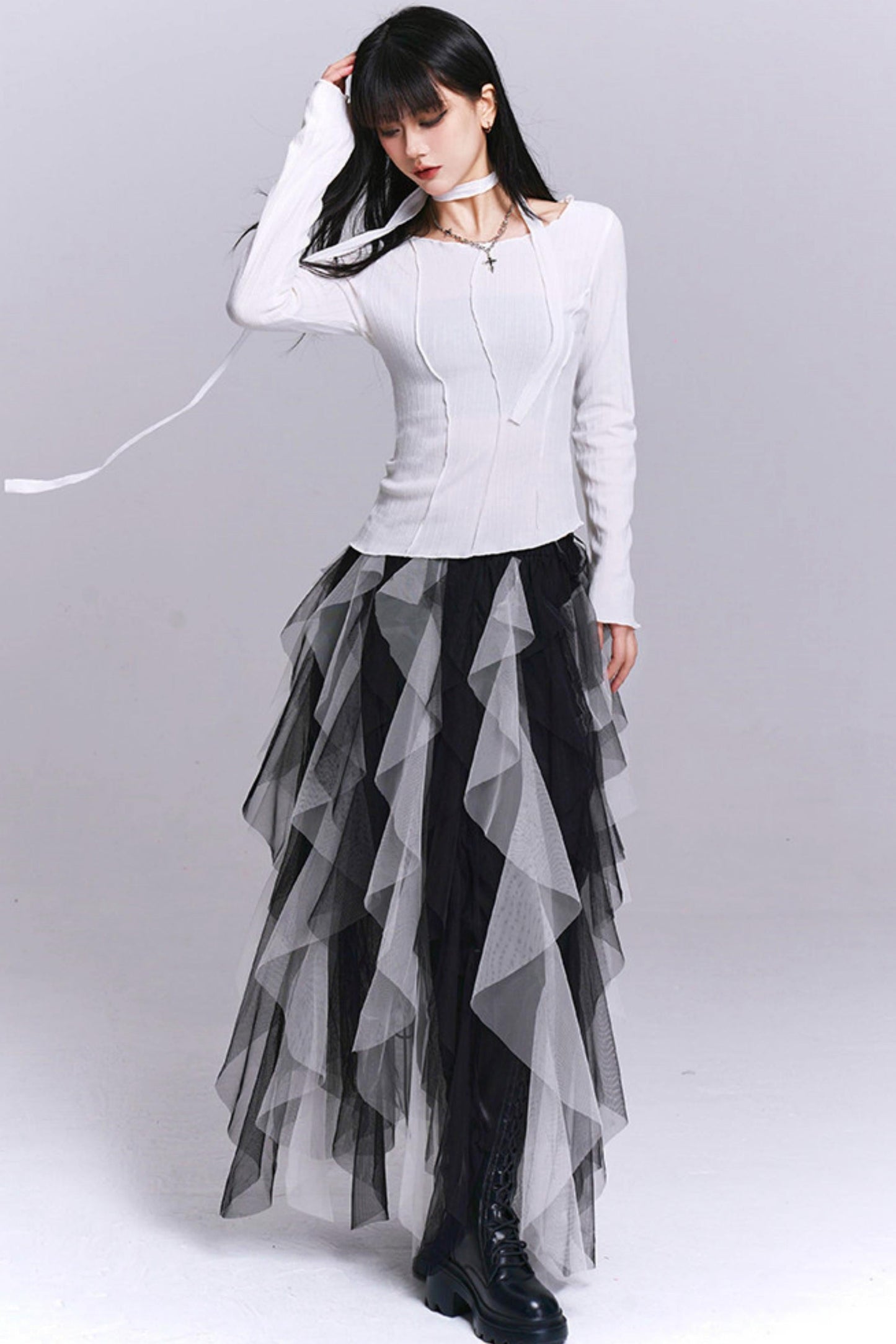 Edgy Slim Fit Top