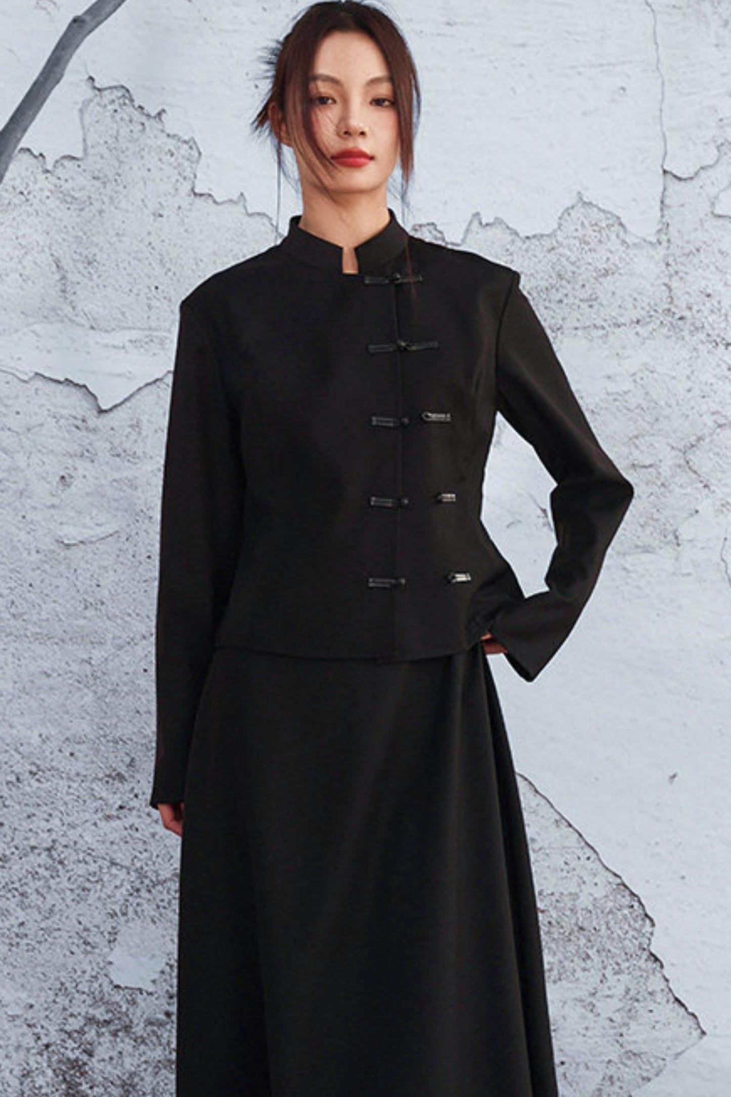 Chinese Edgy Long Dress