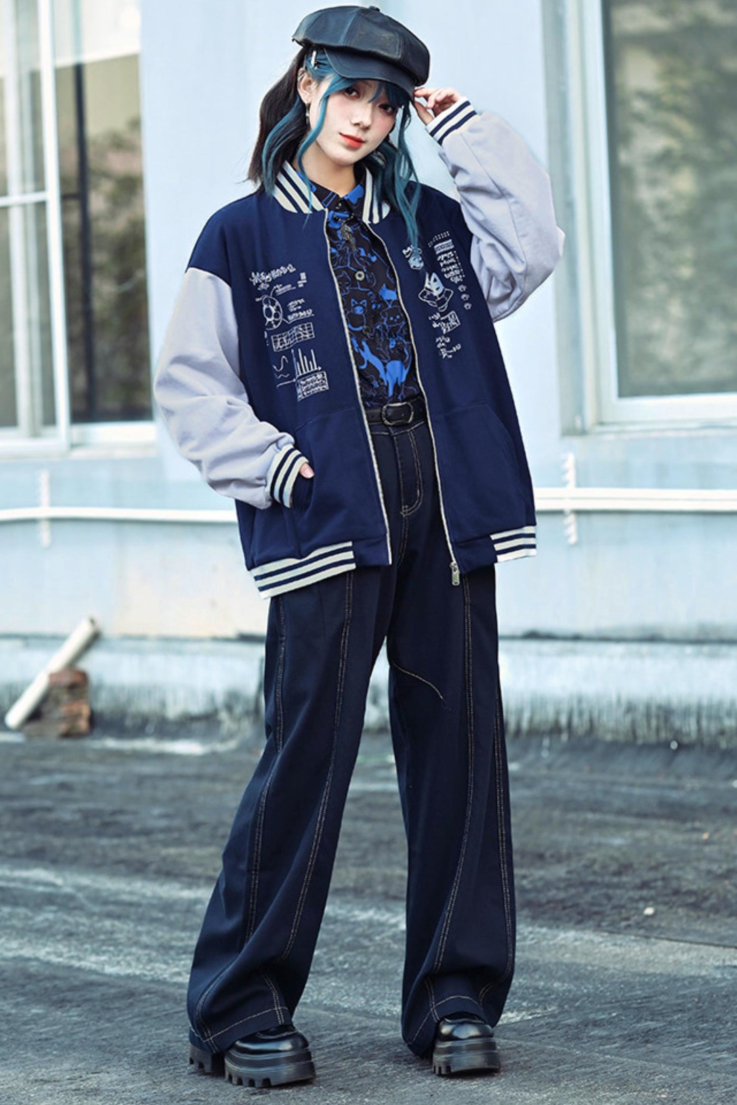 Edgy Baseball Jacket