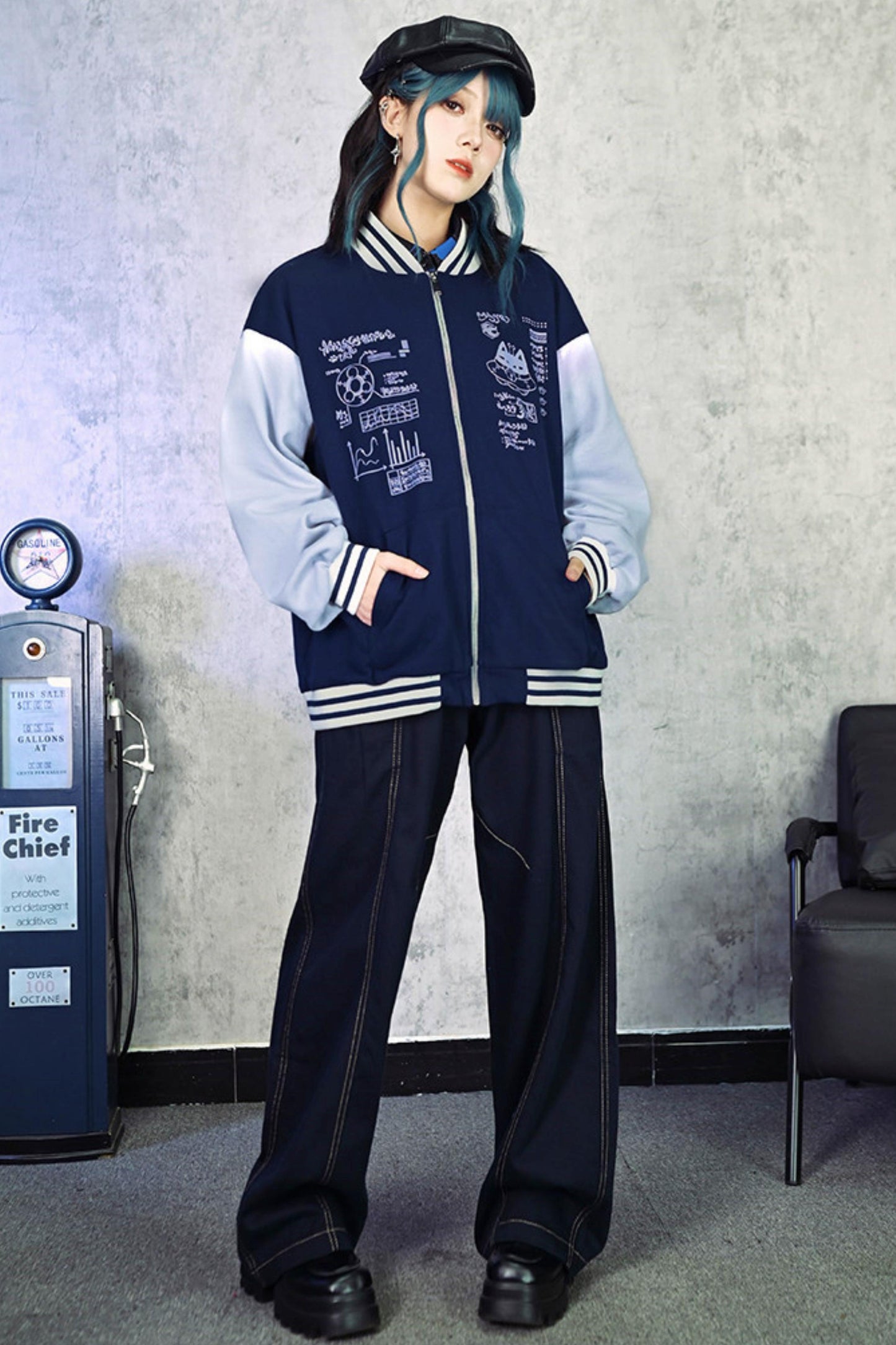 Edgy Baseball Jacket