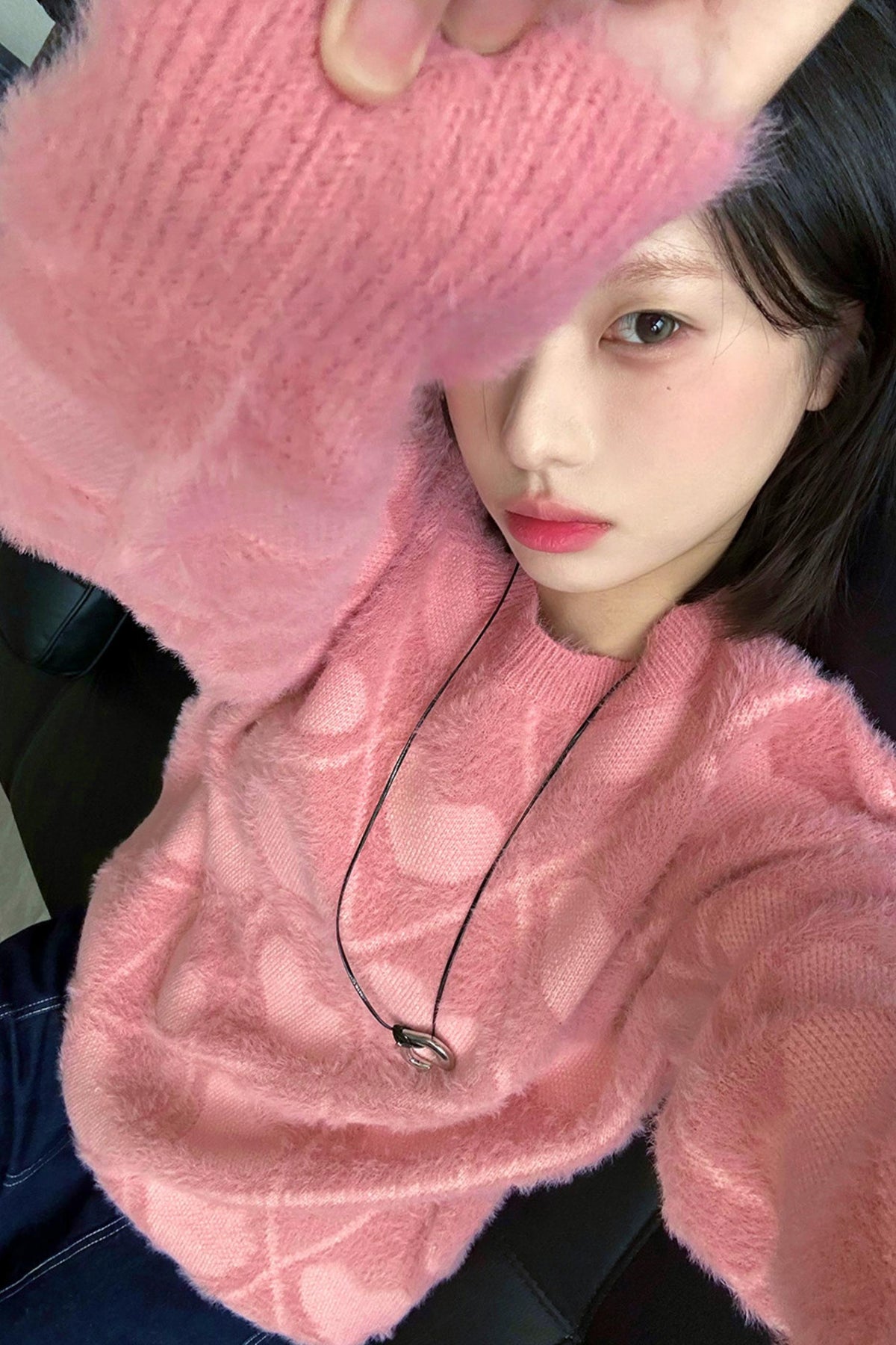 Soft Pink Spring Sweater