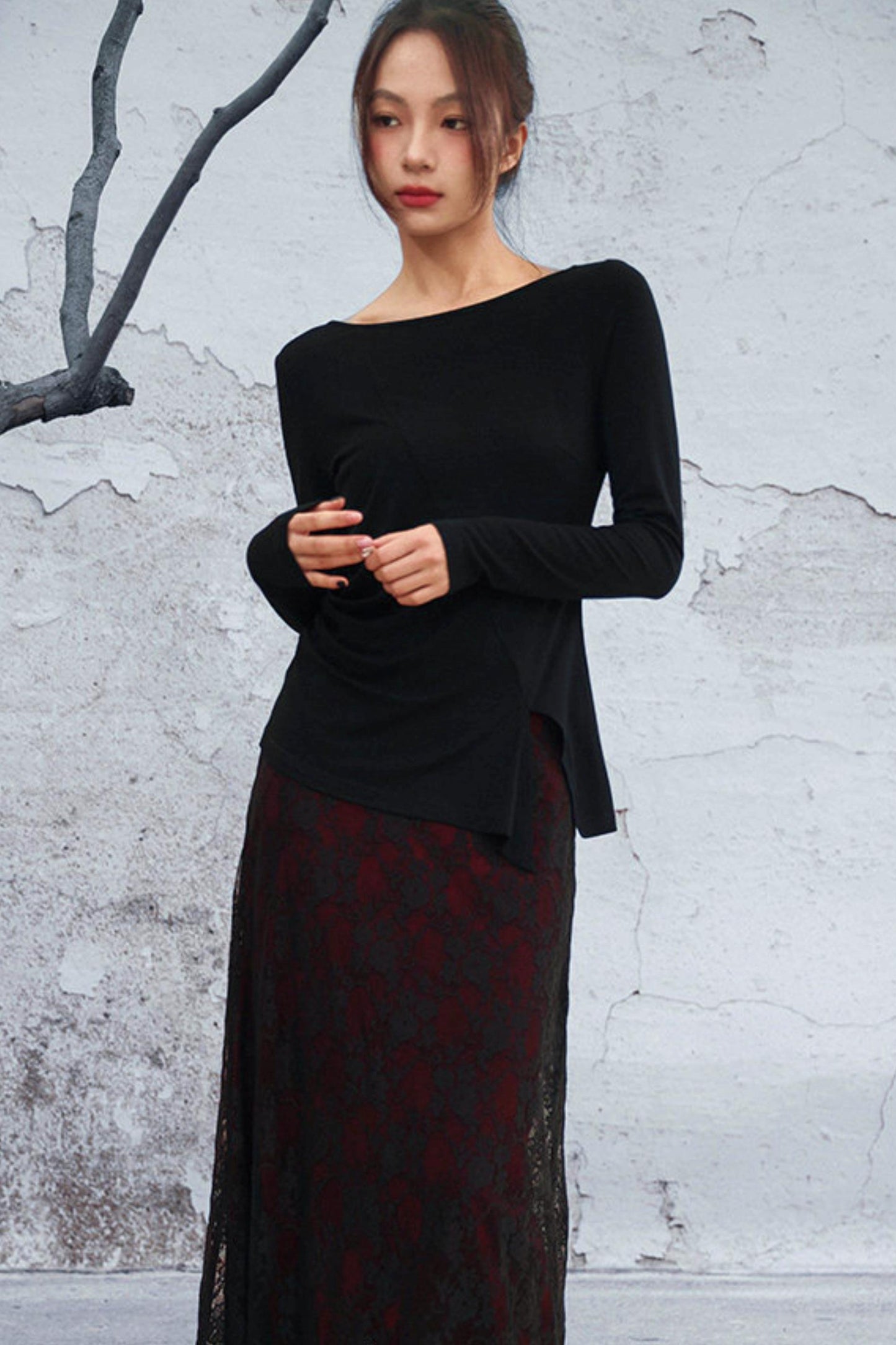 Mode Style Slit Top