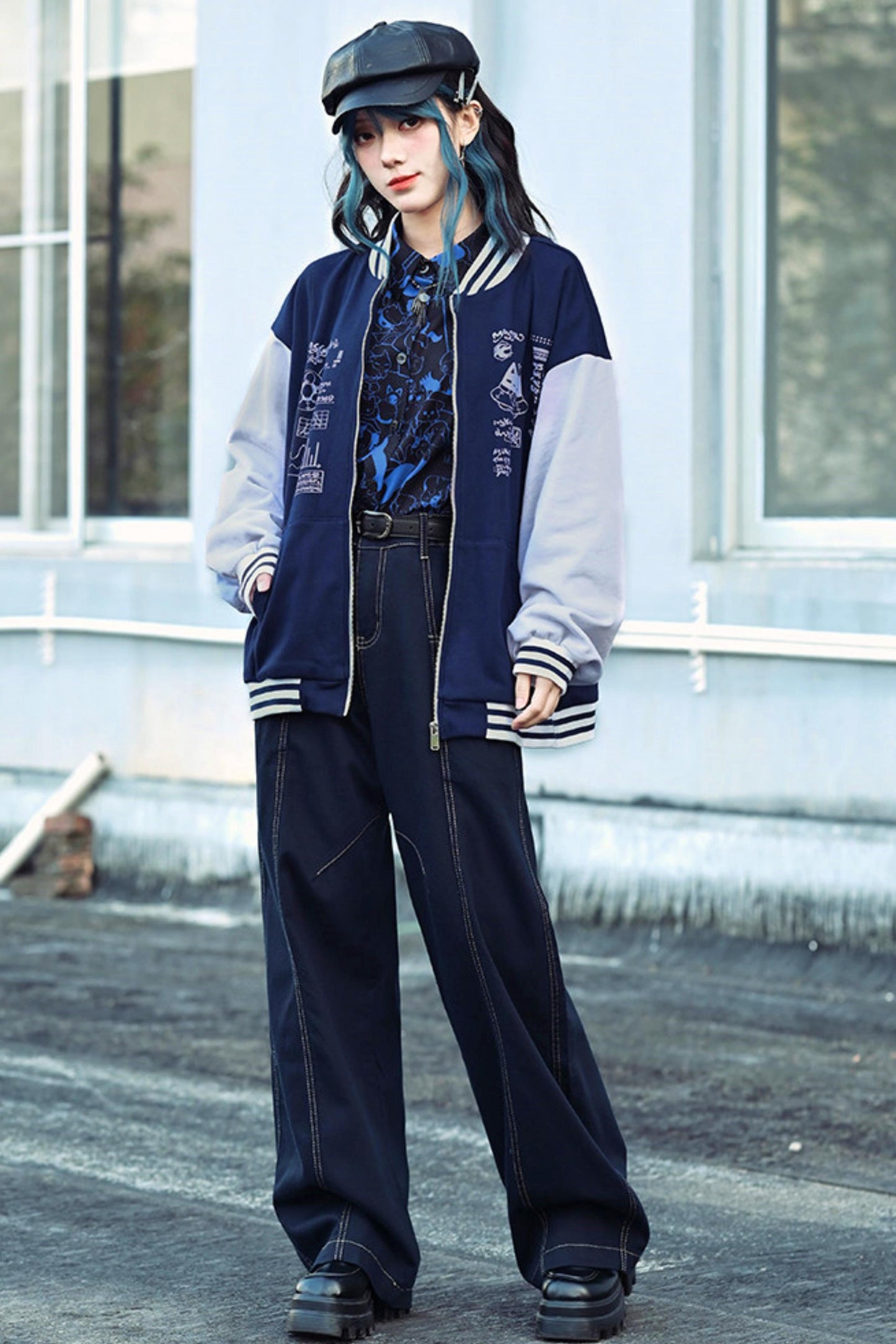 Edgy Baseball Jacket