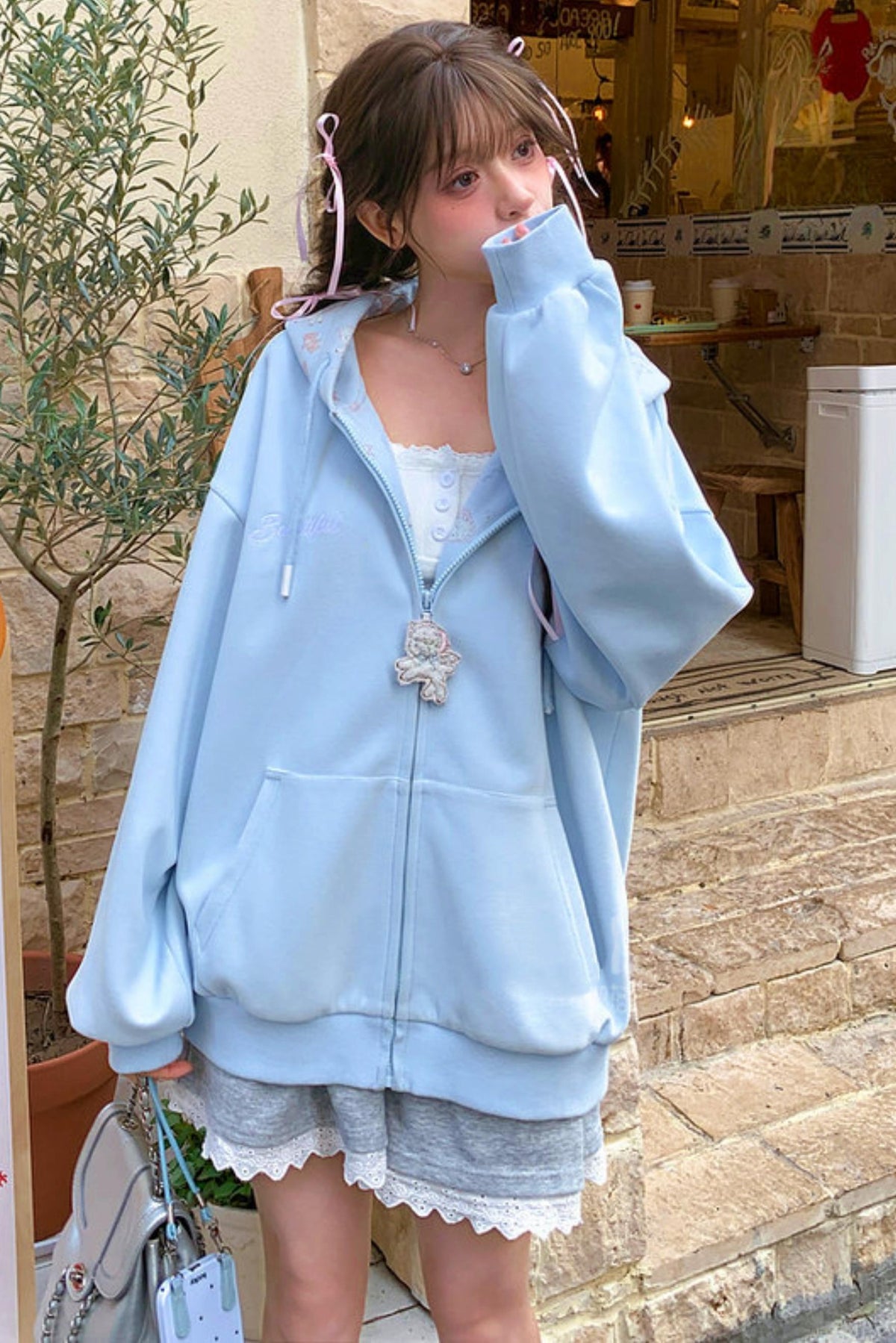 Mori Girl Hooded Jacket