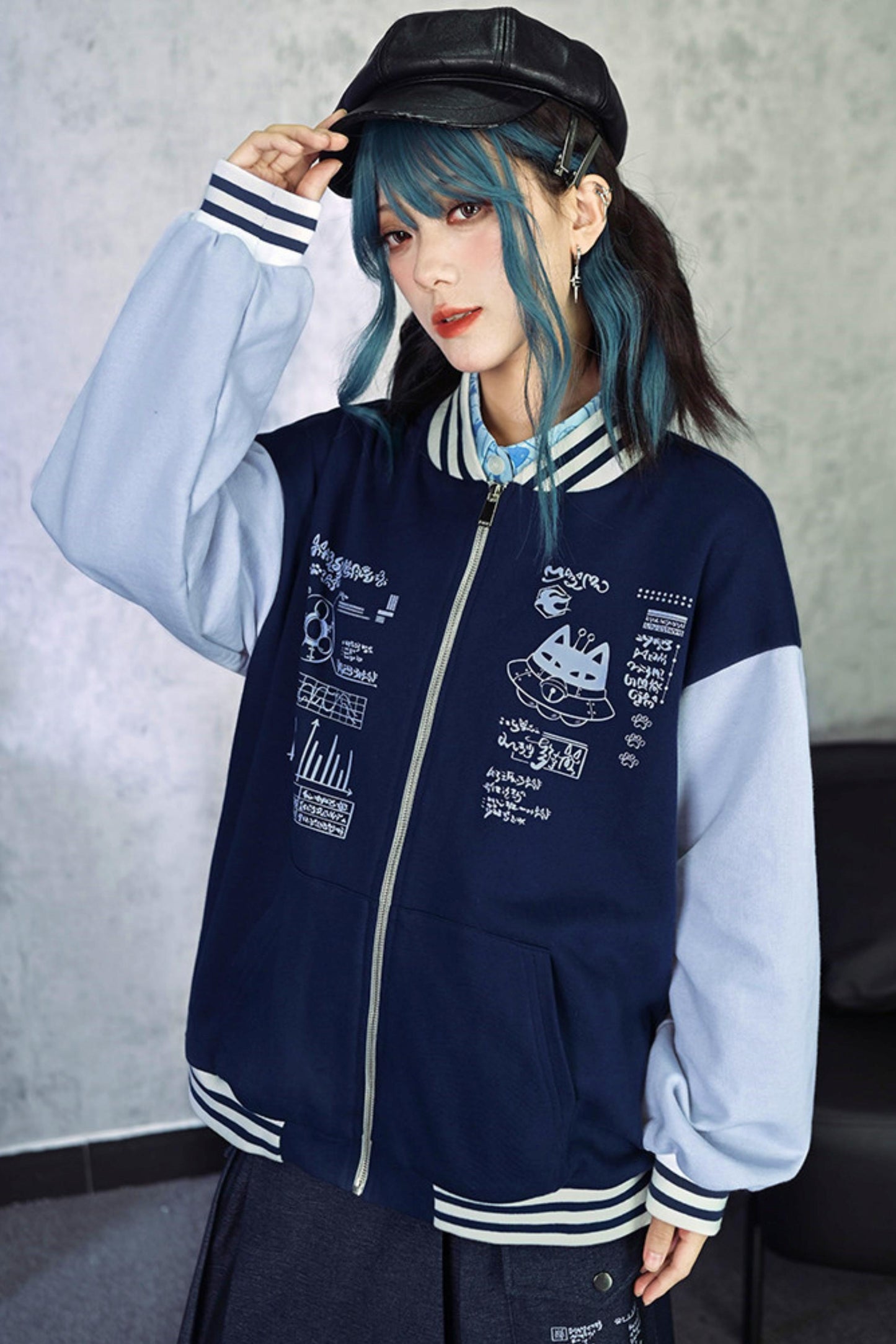 Edgy Baseball Jacket