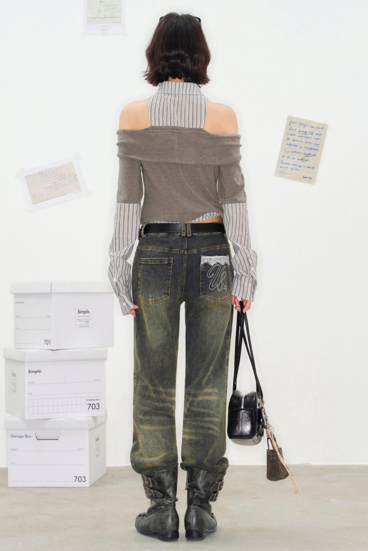 Off-Shoulder Poetry Blouse