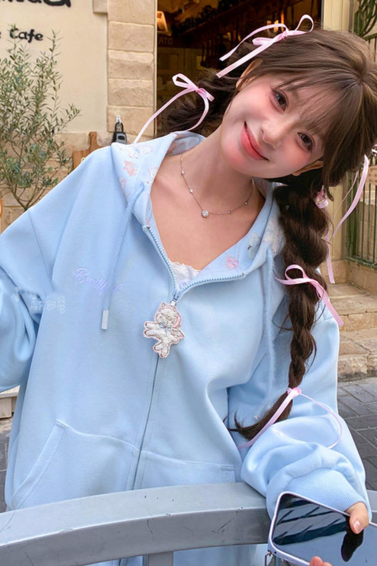Mori Girl Hooded Jacket