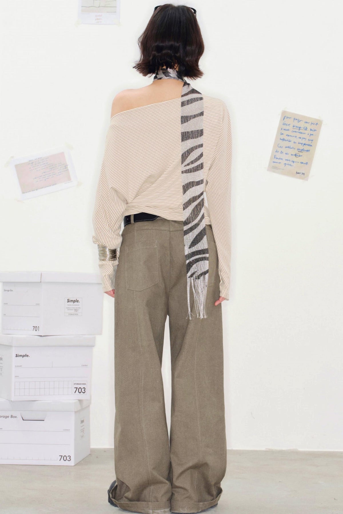 Timescale One-Shoulder Top