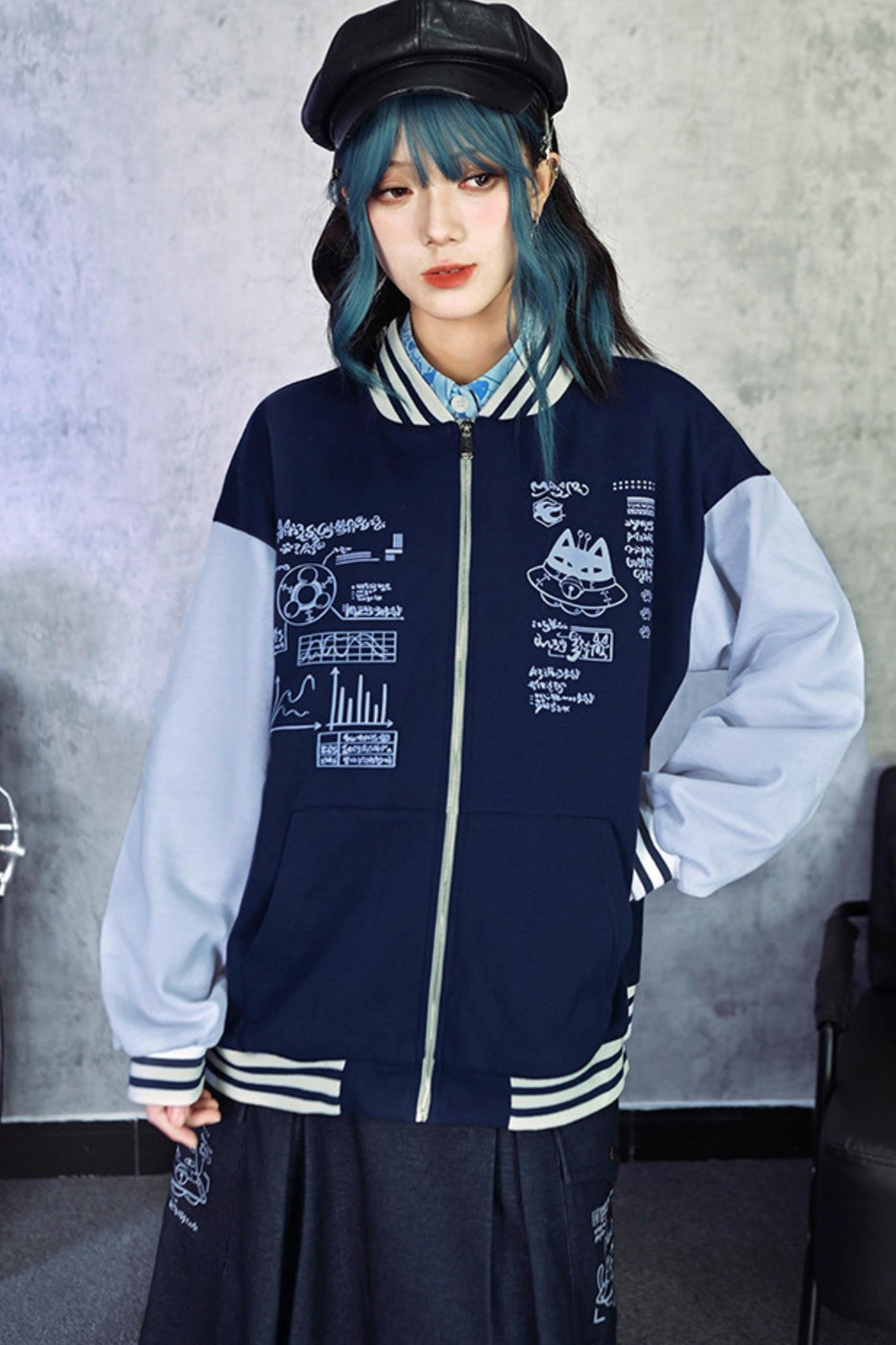 Edgy Baseball Jacket