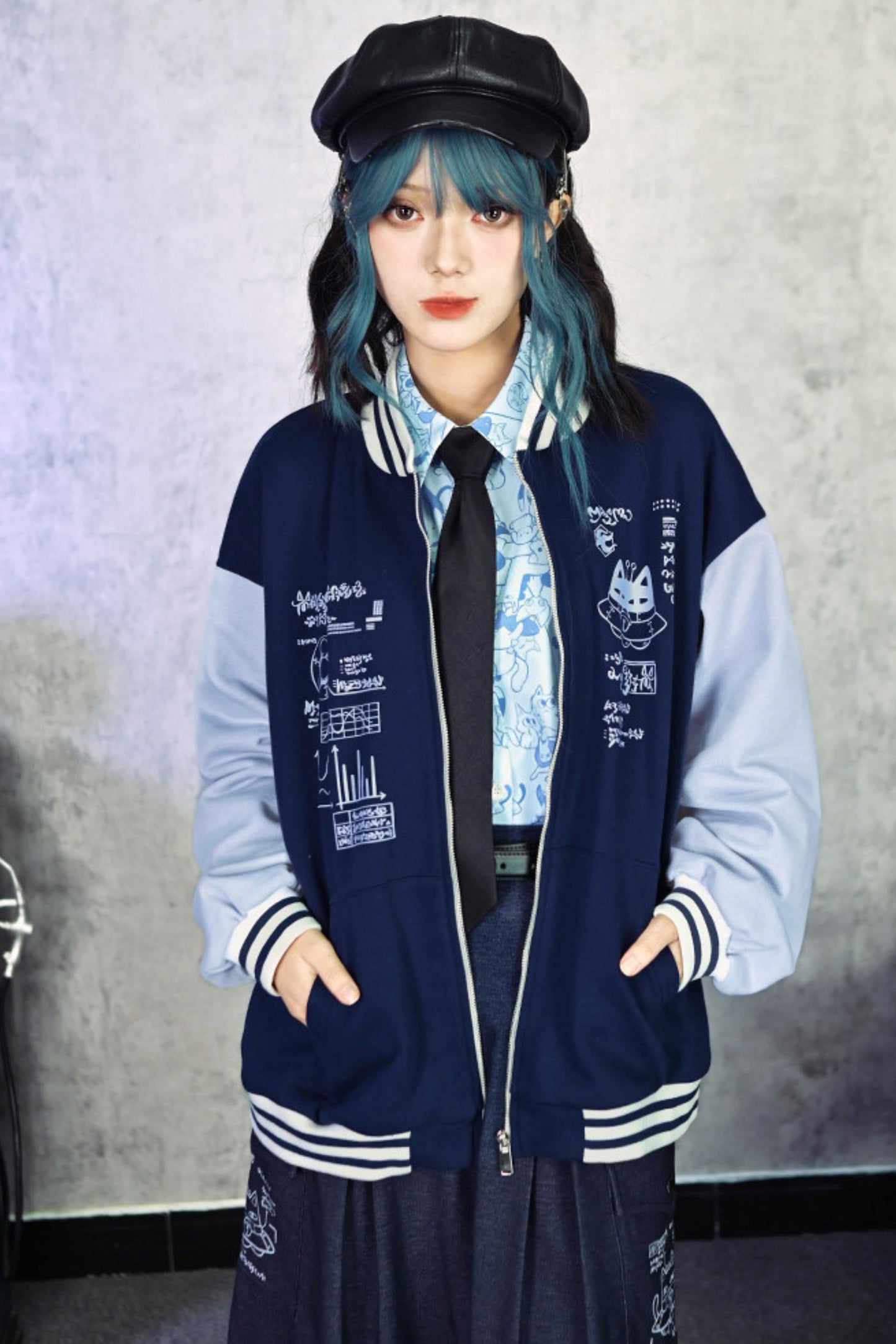 Edgy Baseball Jacket