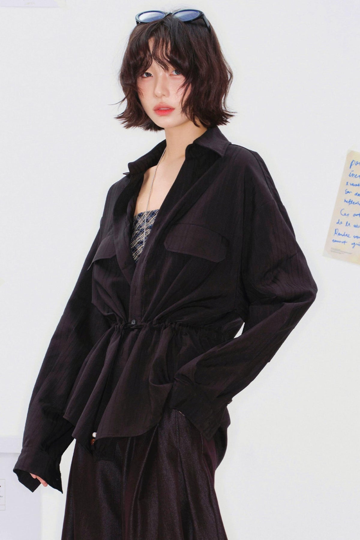 Return to Mode Blouse Black