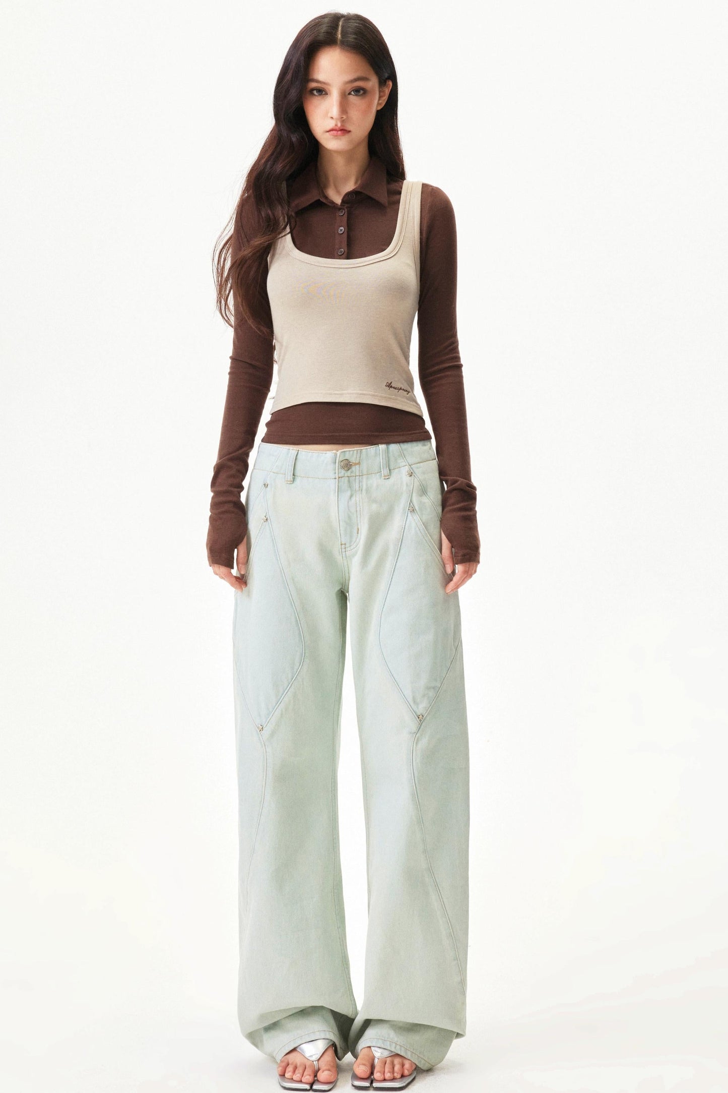 Lyocell Tencel Wool Knit Vest