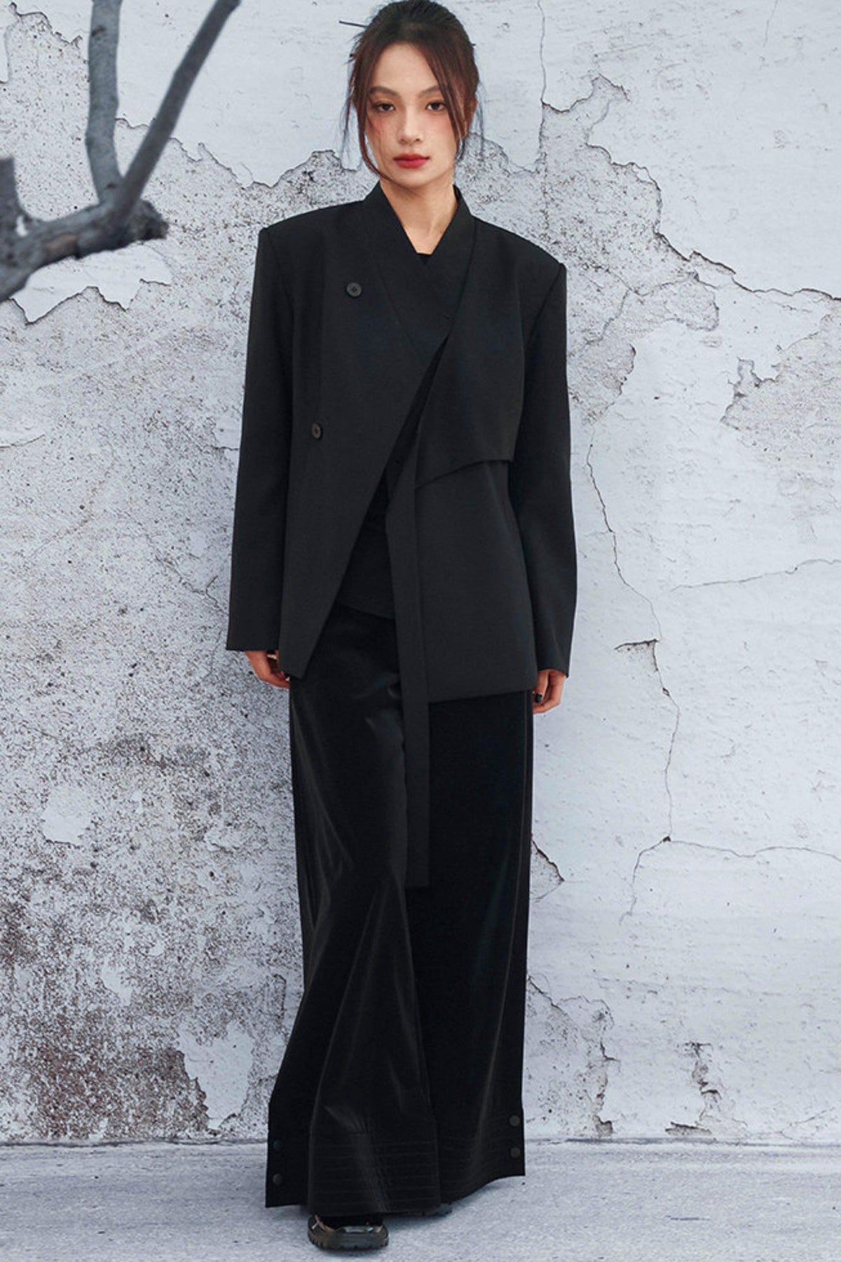 High Waist Poodle Coat Pants