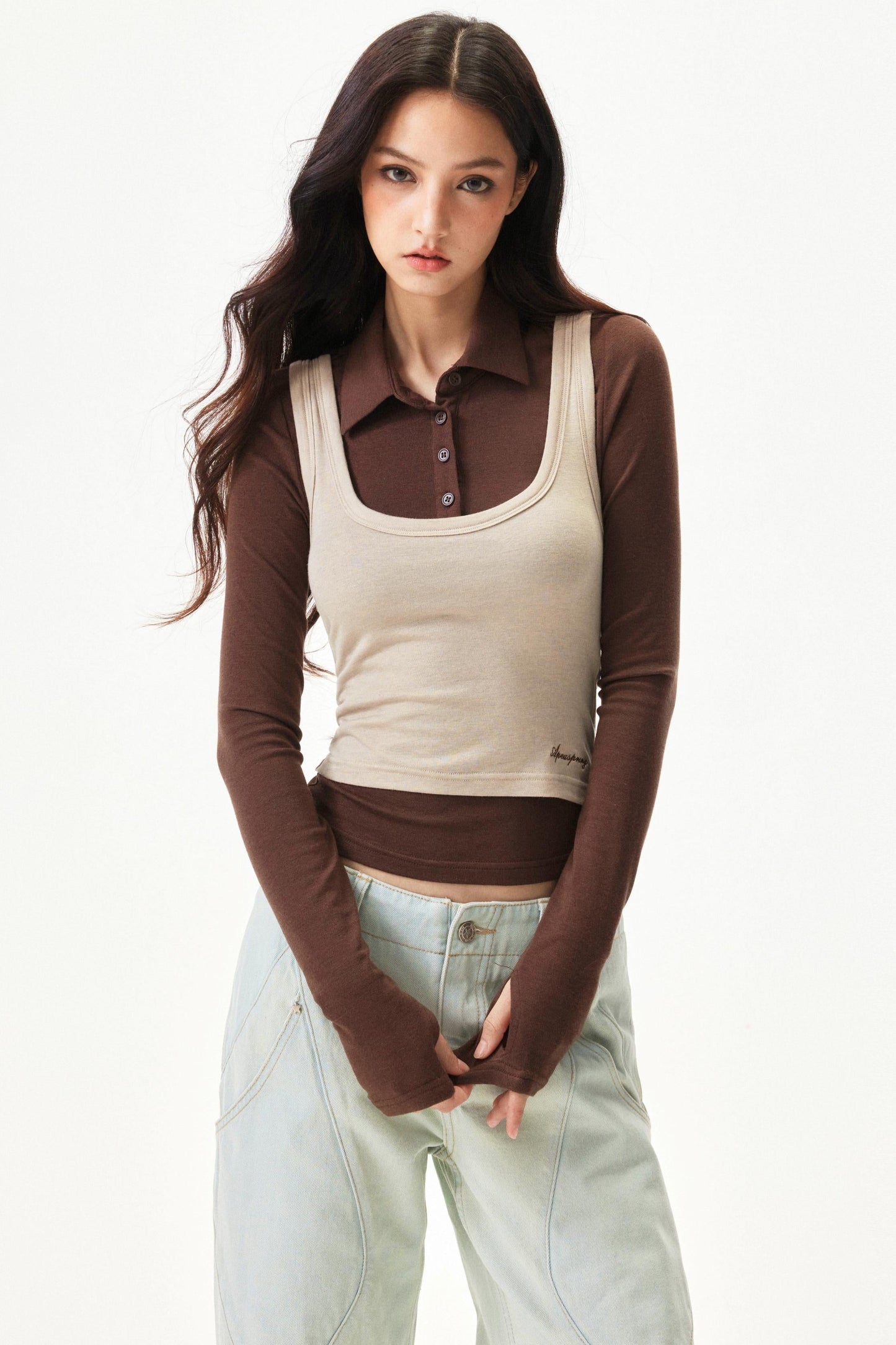 Lyocell Tencel Wool Knit Vest