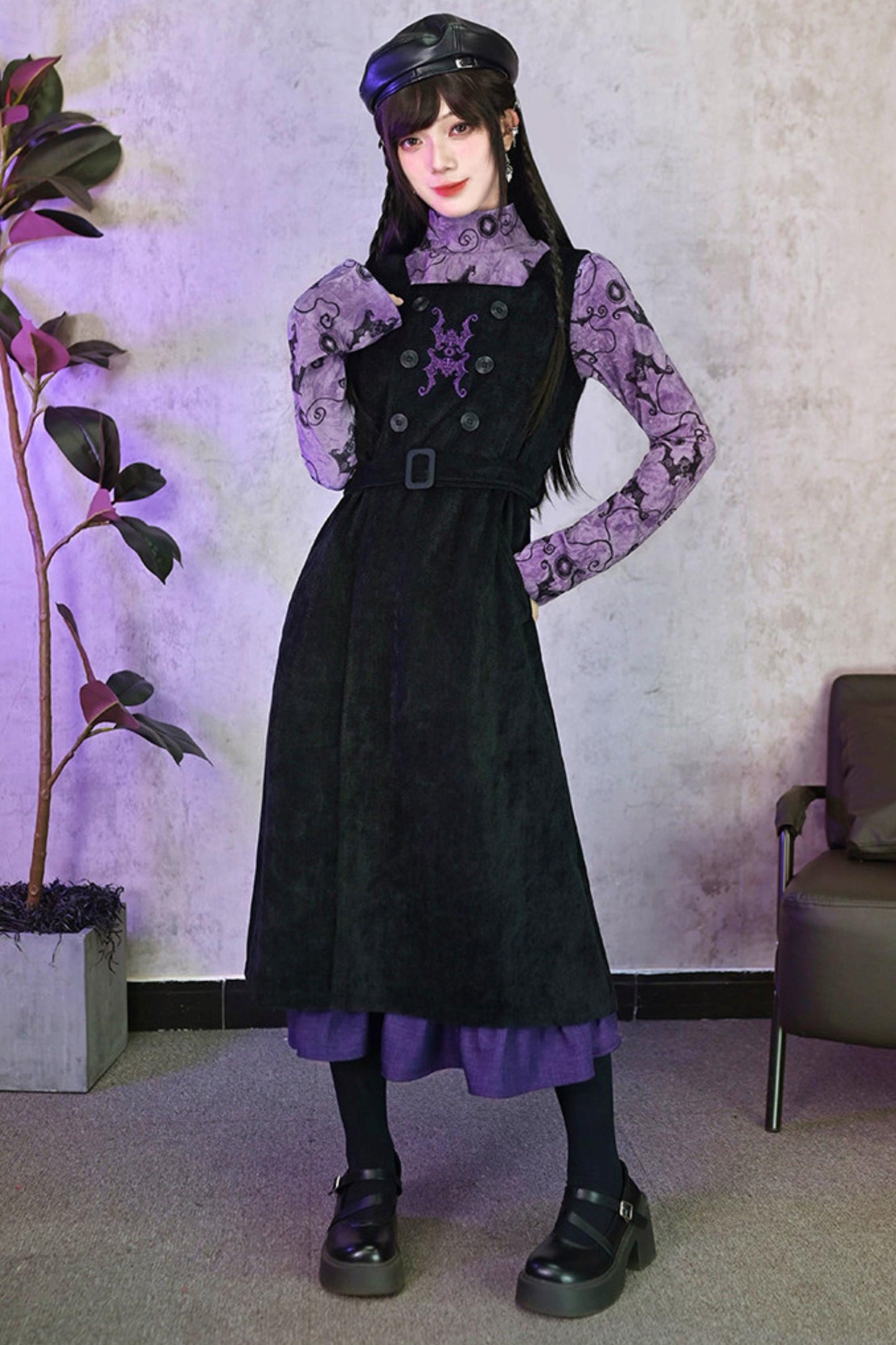 Dark Girly Tank Dress + Top