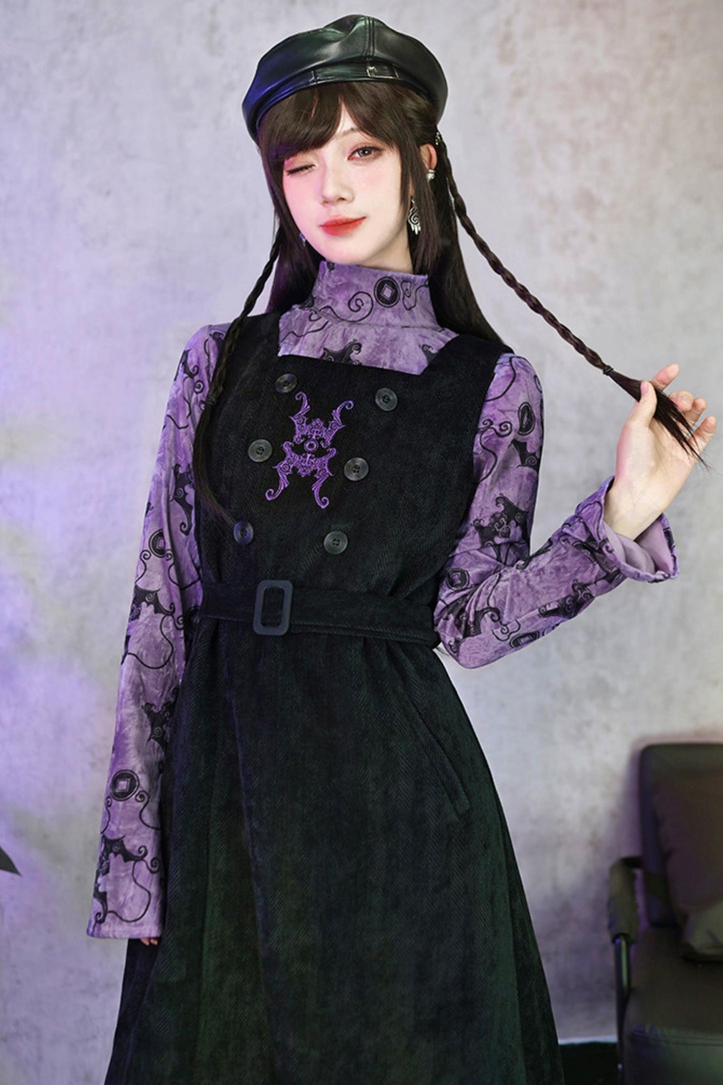Dark Girly Tank Dress + Top