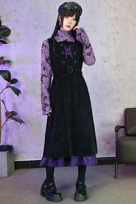 Dark Girly Tank Dress + Top Dress