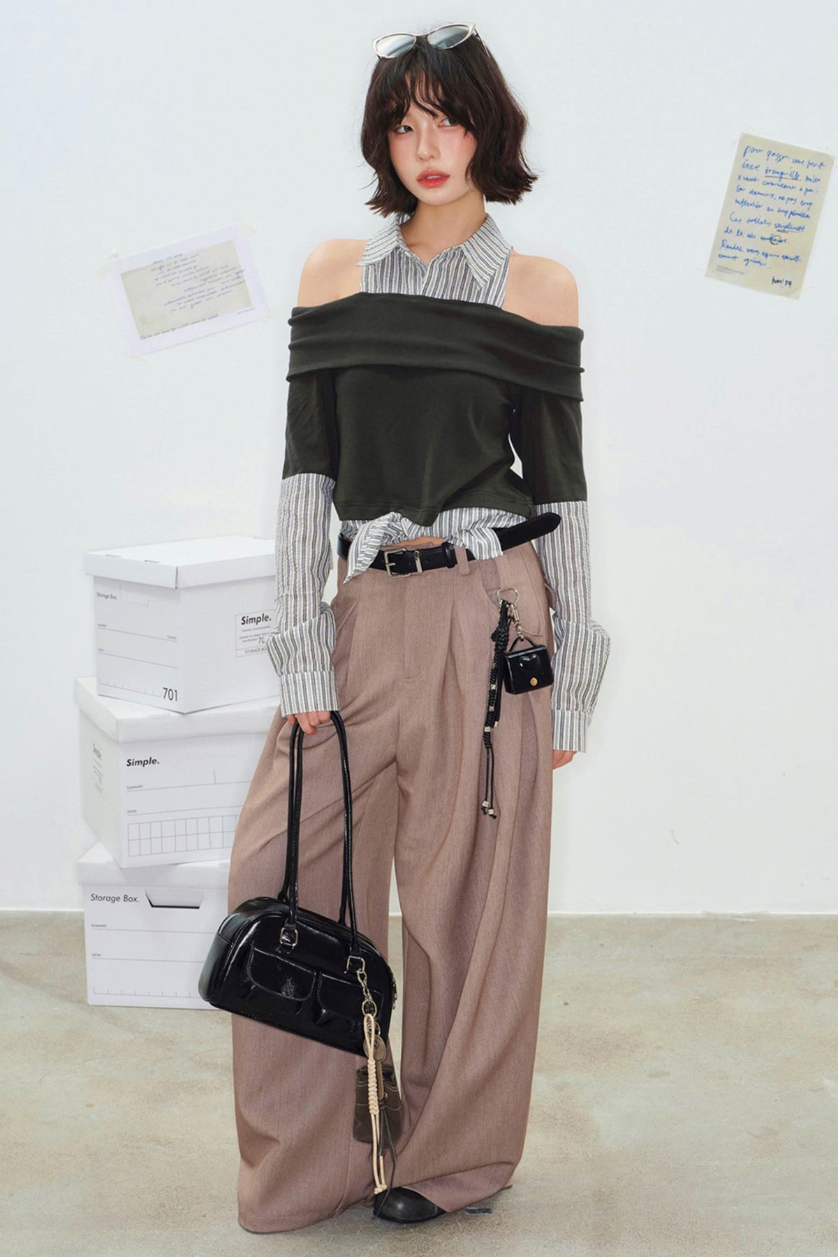 Off-Shoulder Poetry Blouse