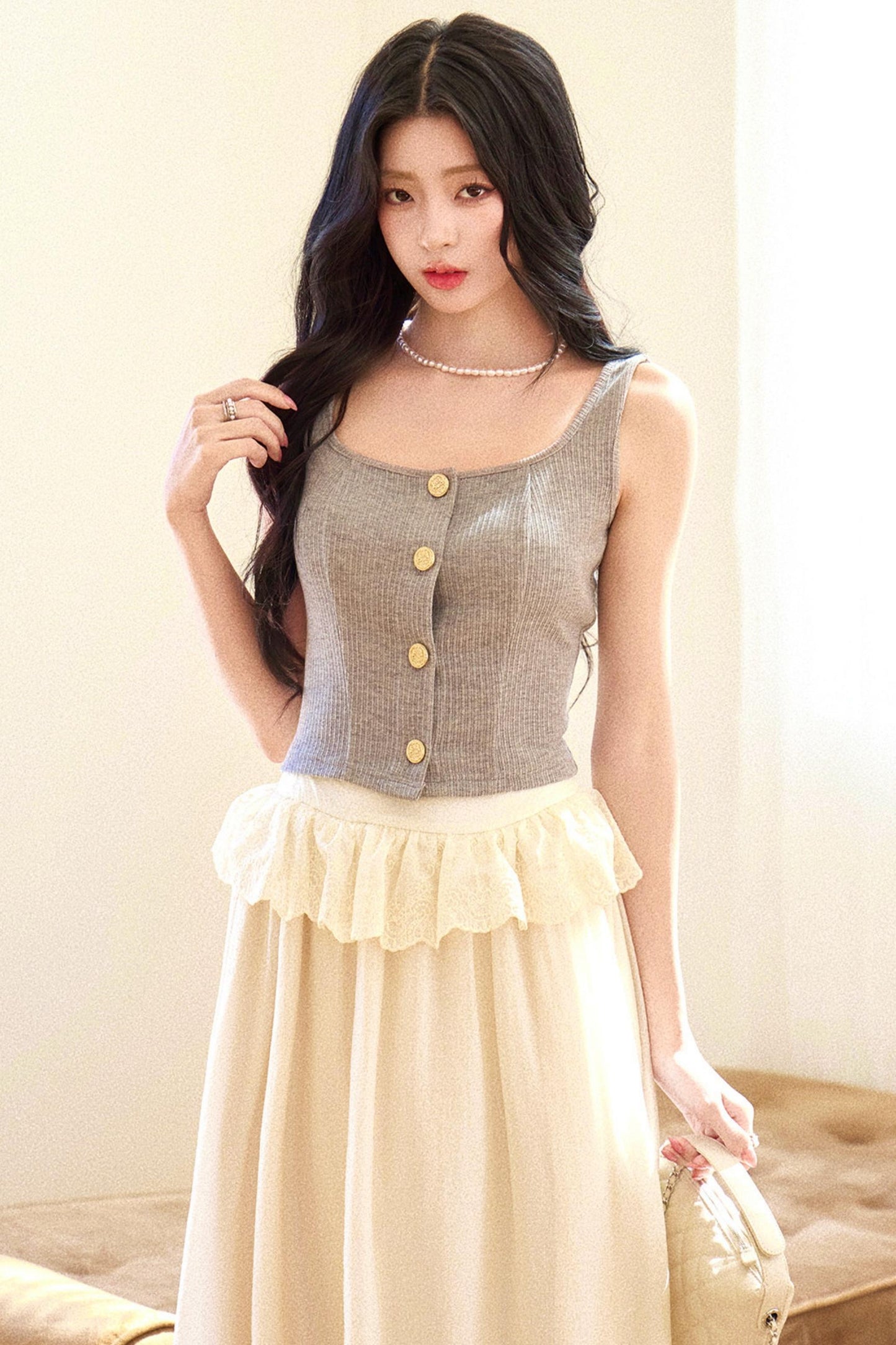 French Wreath Jacket + Top + Skirt