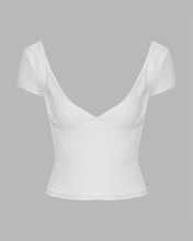 Load image into Gallery viewer, Equinox Illuminum Scoop Neck Coquette Top
