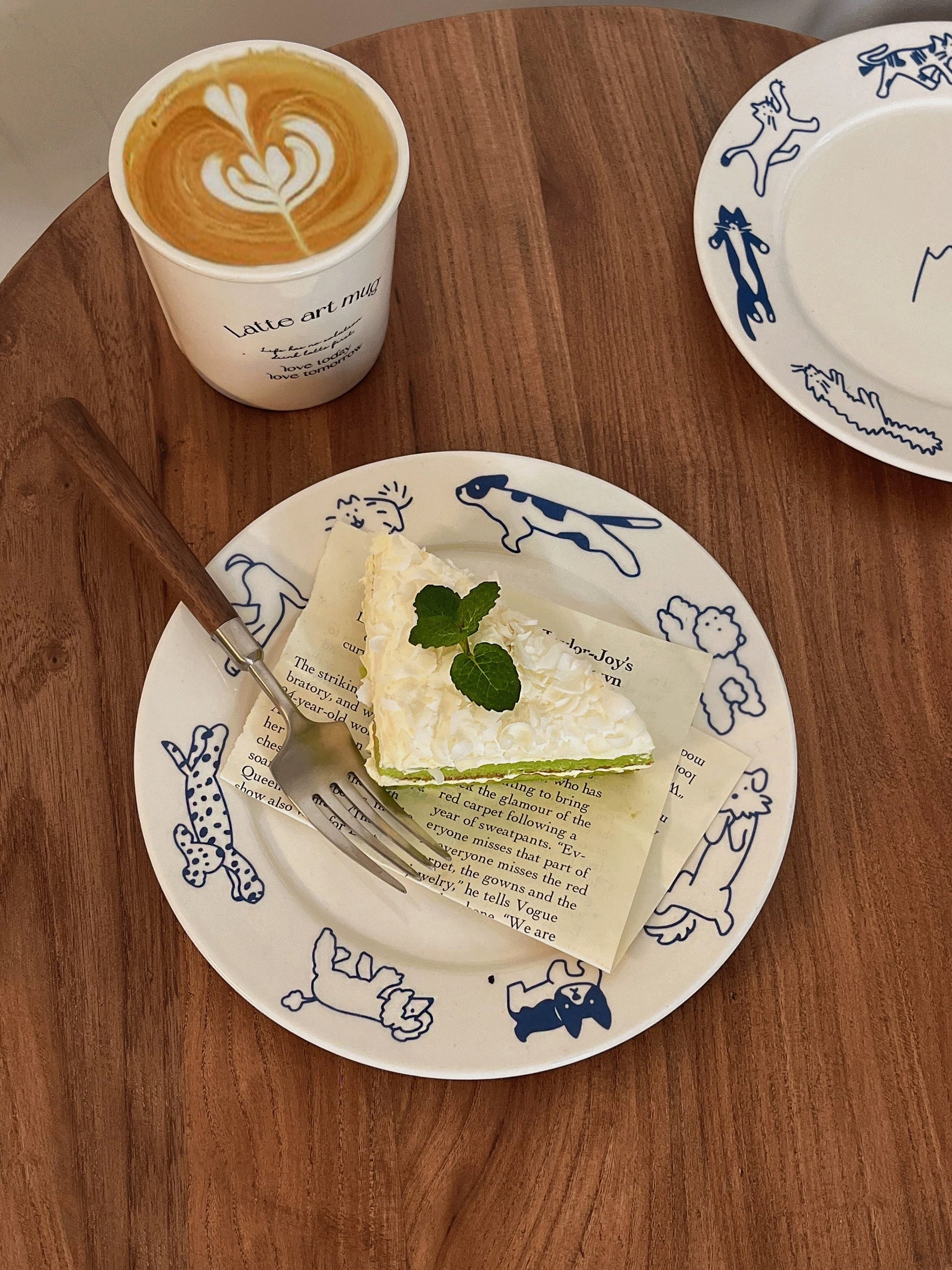 Korean Vintage Ceramic Plate